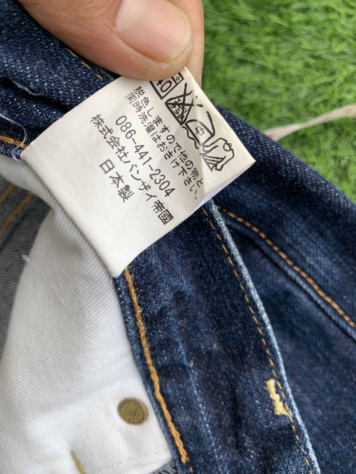Japanese Brand Kamikaze Attack Japan Original Flare Denim Size US 30 / EU 46 - 10 Thumbnail