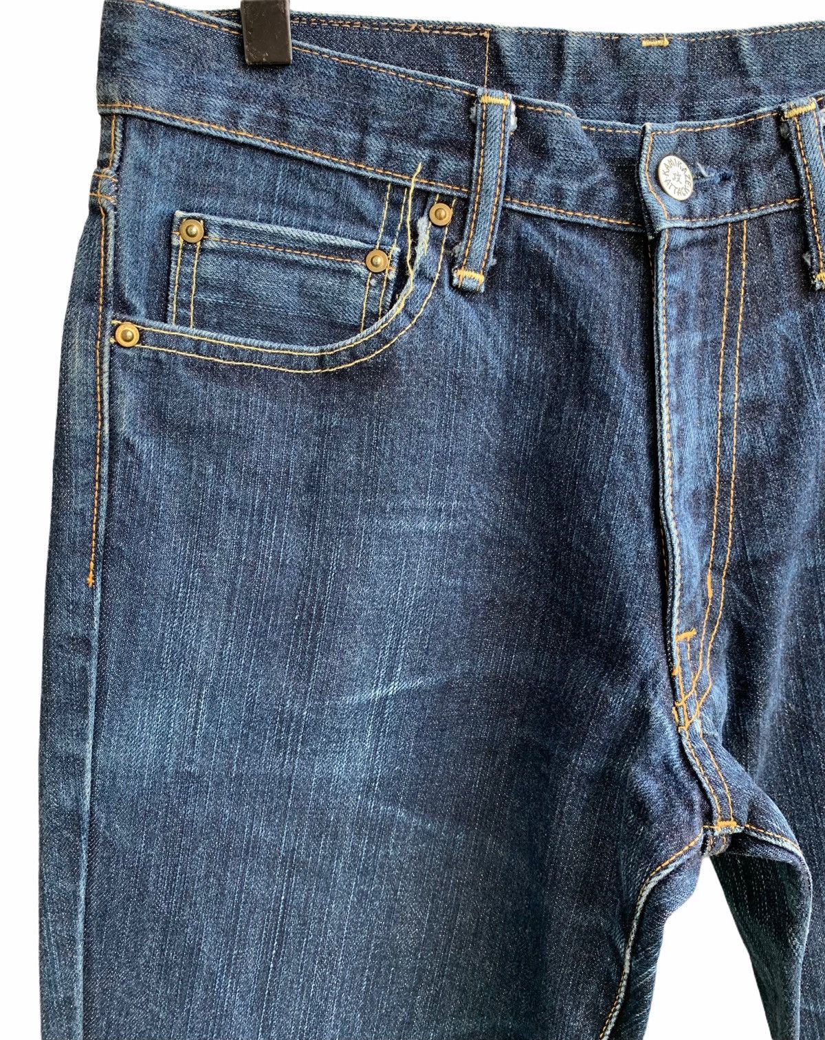 Japanese Brand Kamikaze Attack Japan Original Flare Denim Size US 30 / EU 46 - 6 Thumbnail