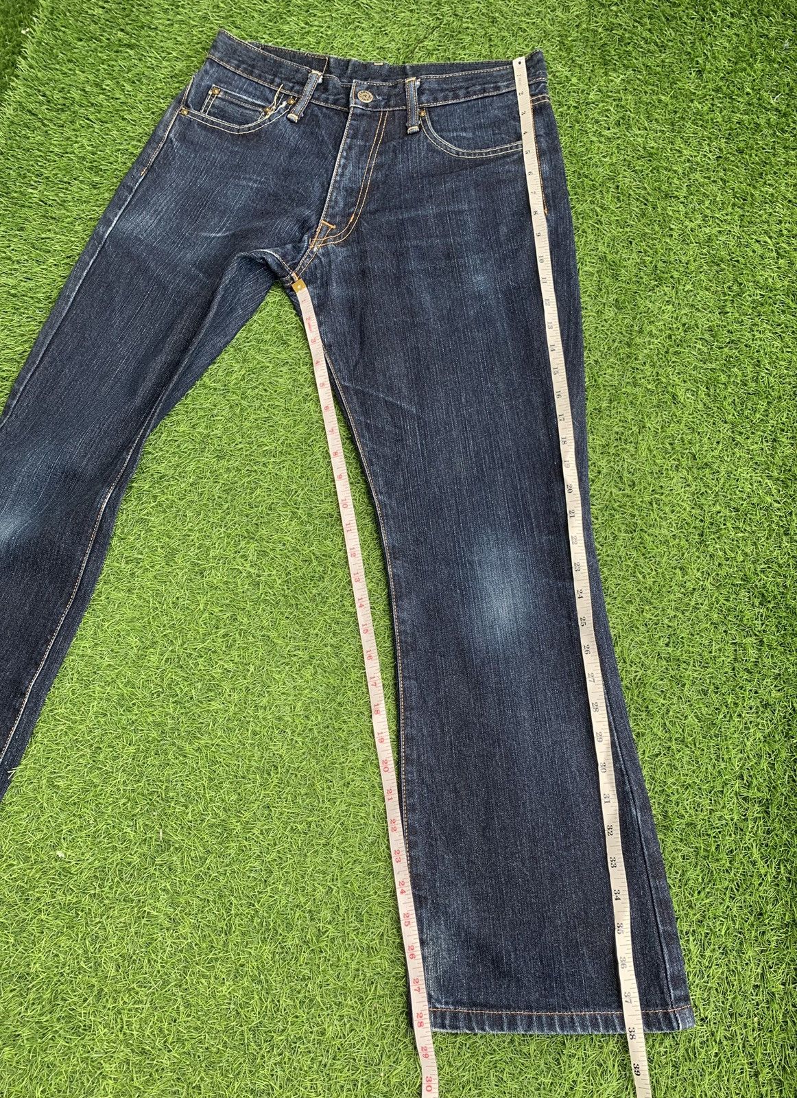 Japanese Brand Kamikaze Attack Japan Original Flare Denim Size US 30 / EU 46 - 14 Thumbnail