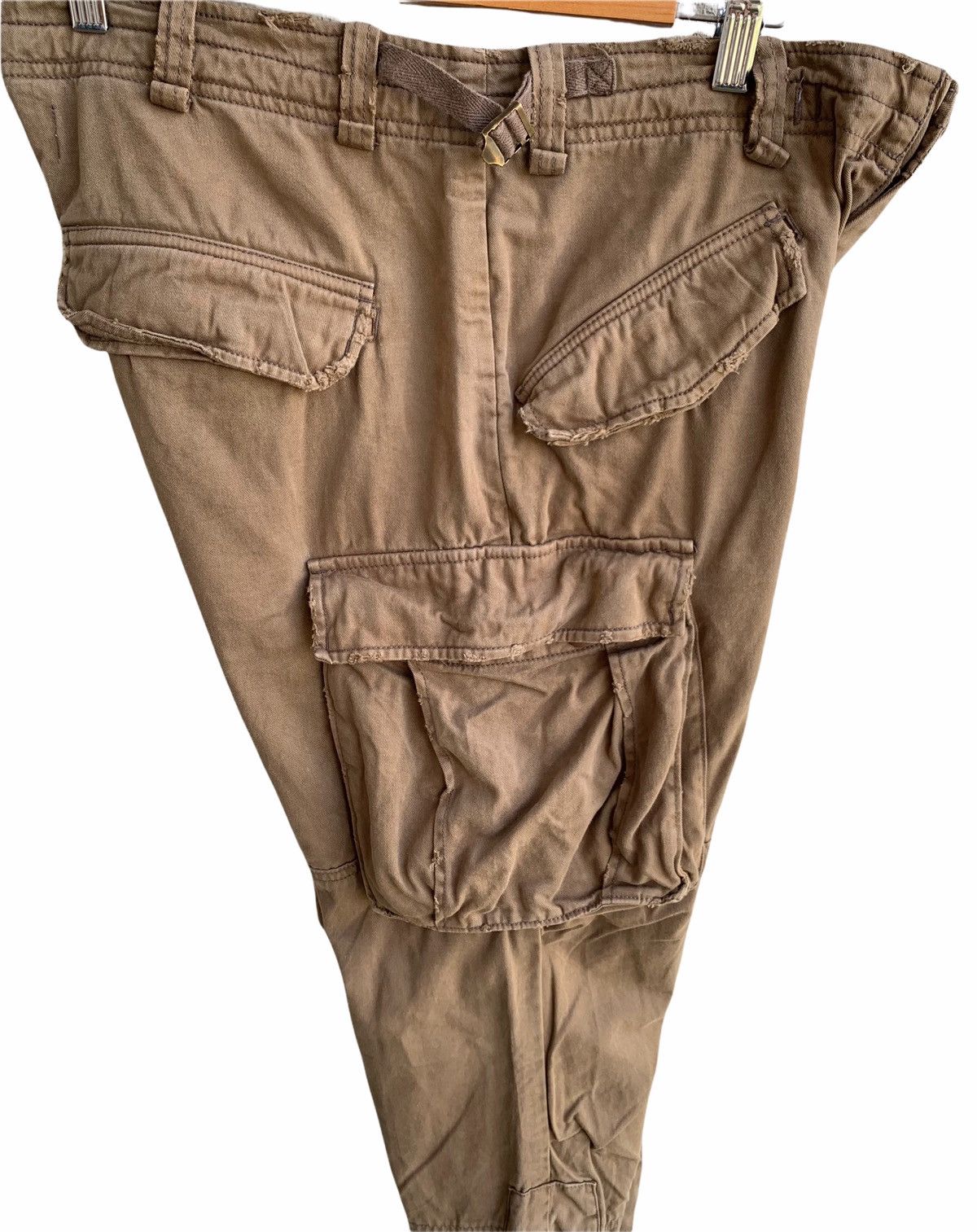 Japanese Brand Japanese Brand Margioo 6 Pocket Cargo Pants Size US 34 / EU 50 - 4 Thumbnail