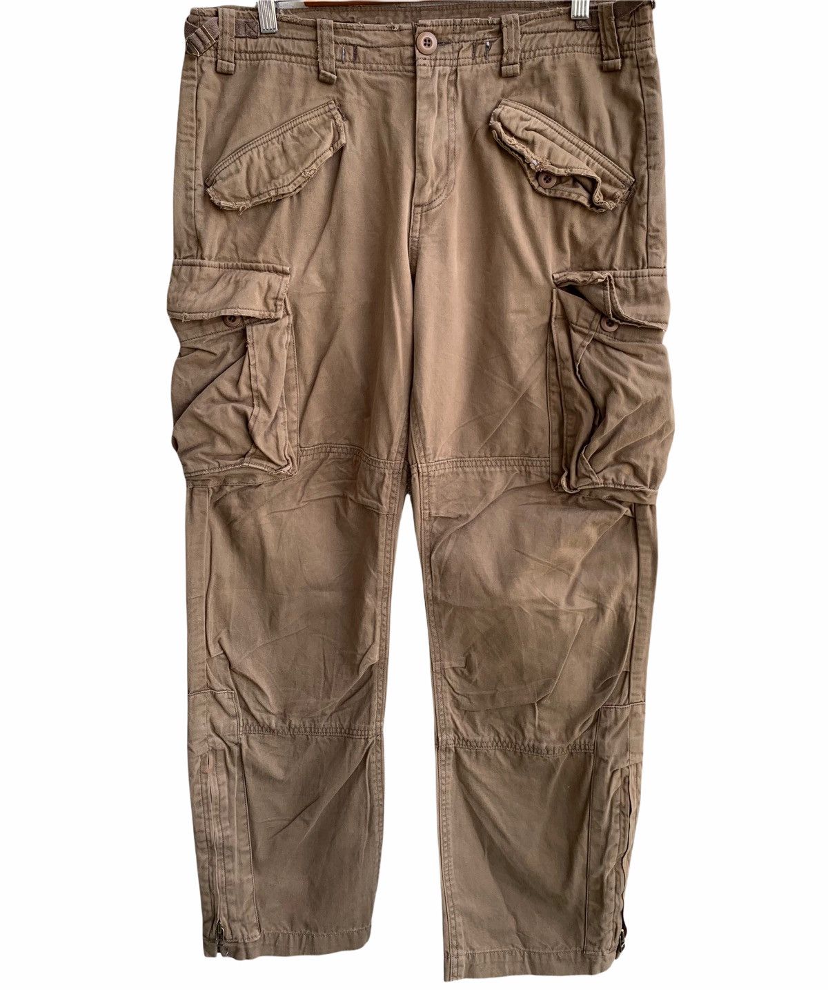 Japanese Brand Japanese Brand Margioo 6 Pocket Cargo Pants Size US 34 / EU 50 - 1 Thumbnail