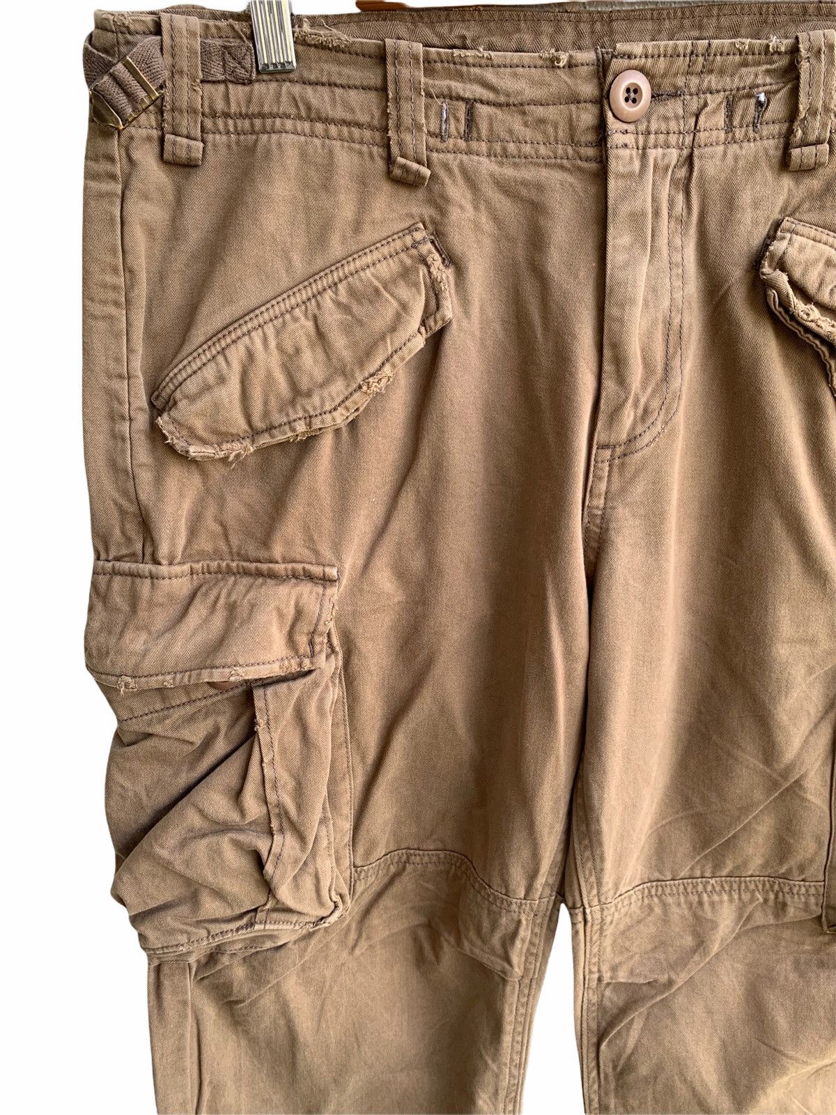 Japanese Brand Japanese Brand Margioo 6 Pocket Cargo Pants Size US 34 / EU 50 - 6 Thumbnail