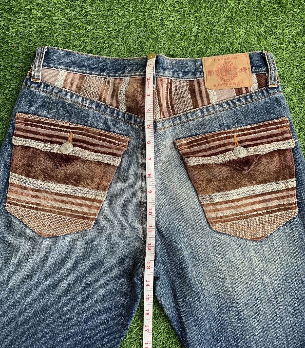 Japanese Brand Vintage Japanese Brand Skull Head Printed Denim Size US 32 / EU 48 - 9 Thumbnail