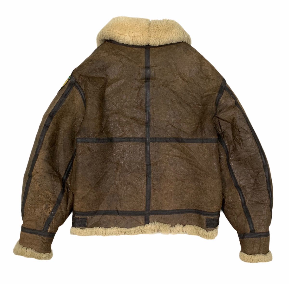Avirex RARE‼️Avirex LTD Vtg B-3 Leather Sheepskin Shearling Jacket Size US M / EU 48-50 / 2 - 7 Thumbnail