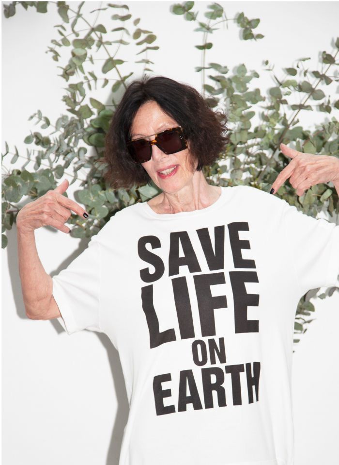 💥Katharine Hamnett “Environmental Messages/Protest” Baggy T