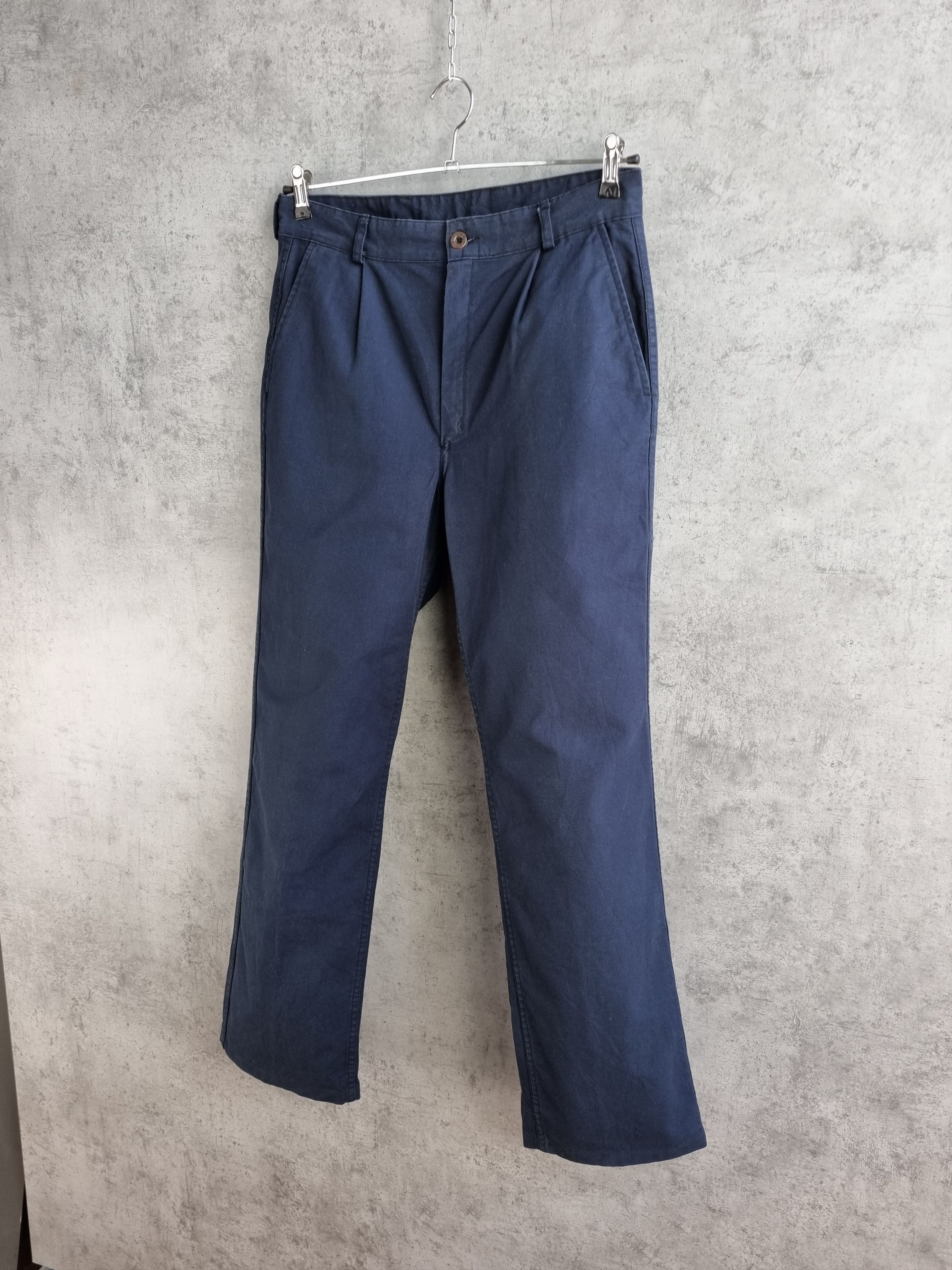 Le Laboureur × Vetra Rare Le Glazik Sanfor Worker Cotton Pants Size US 31 - 12 Thumbnail