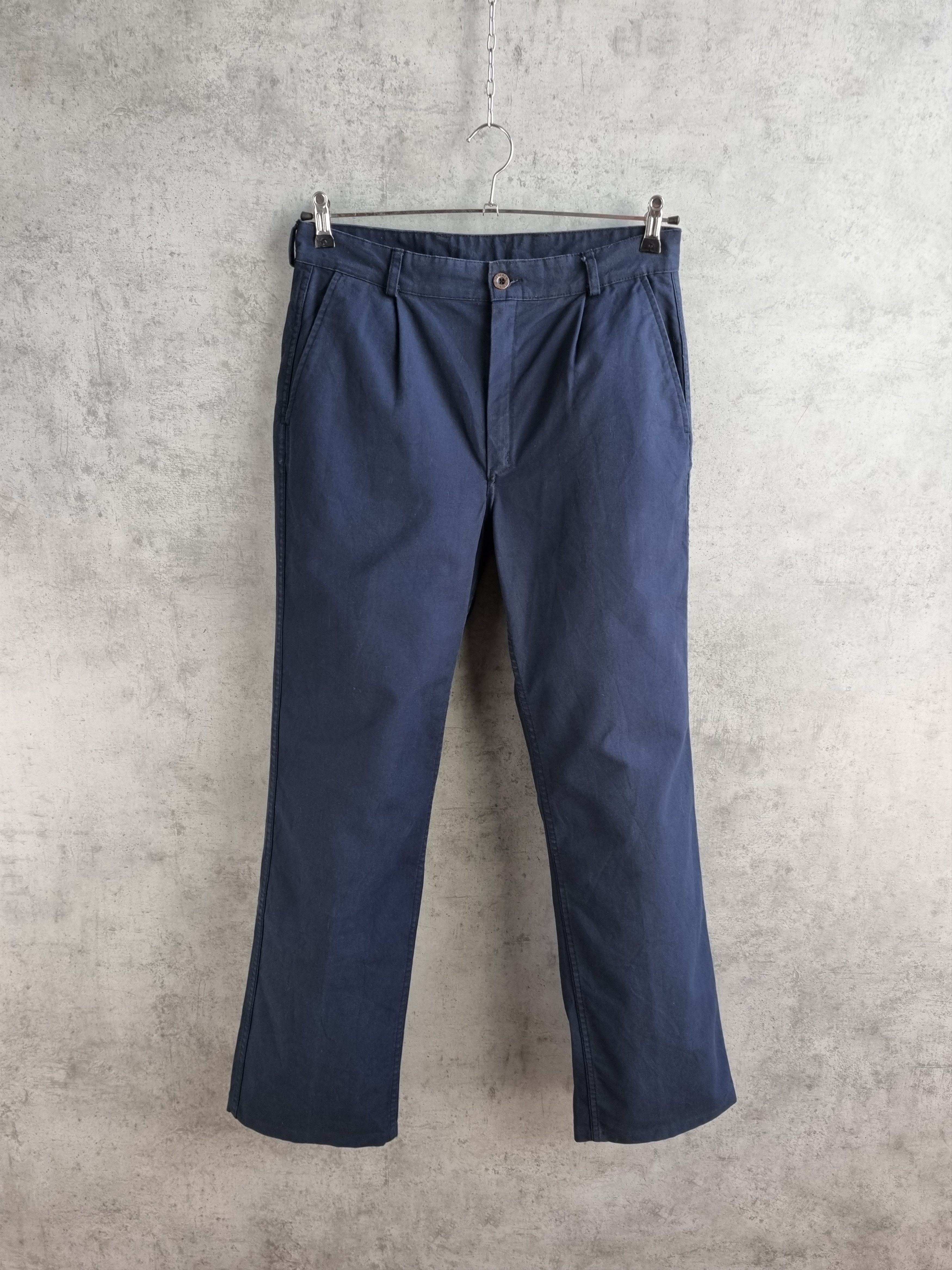 Le Laboureur × Vetra Rare Le Glazik Sanfor Worker Cotton Pants Size US 31 - 2 Thumbnail