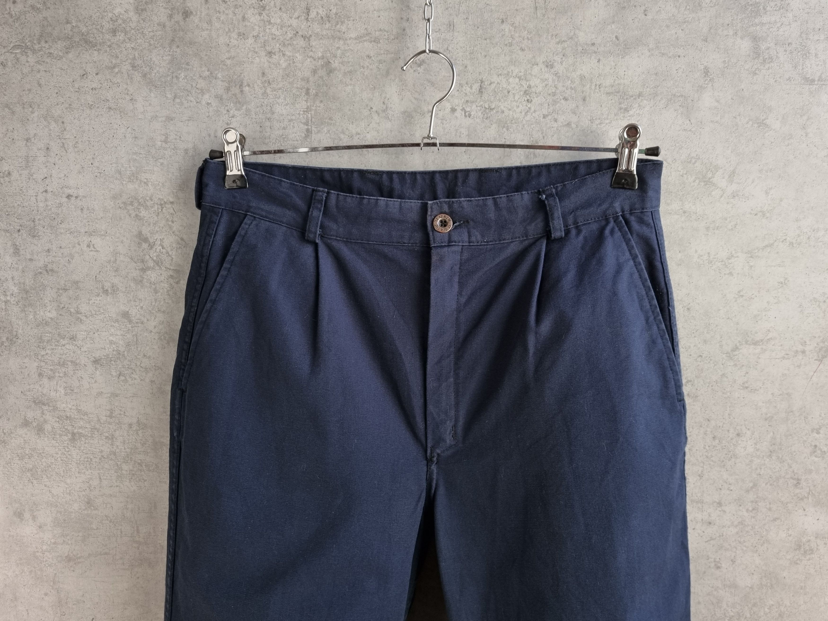 Le Laboureur × Vetra Rare Le Glazik Sanfor Worker Cotton Pants Size US 31 - 3 Thumbnail