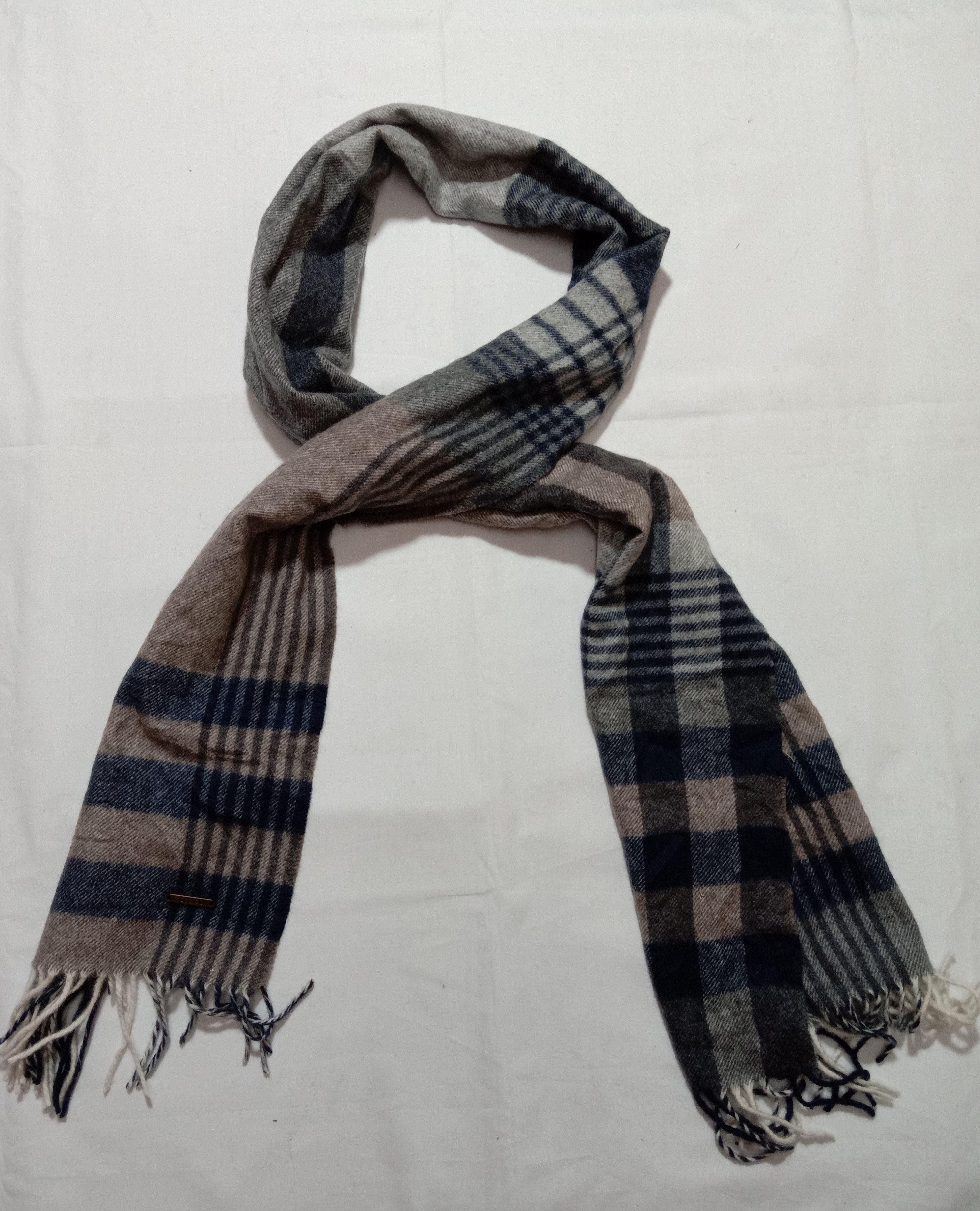 Designer Maddison Muffler/Scarf Check Plaid Design Size ONE SIZE - 1 Thumbnail