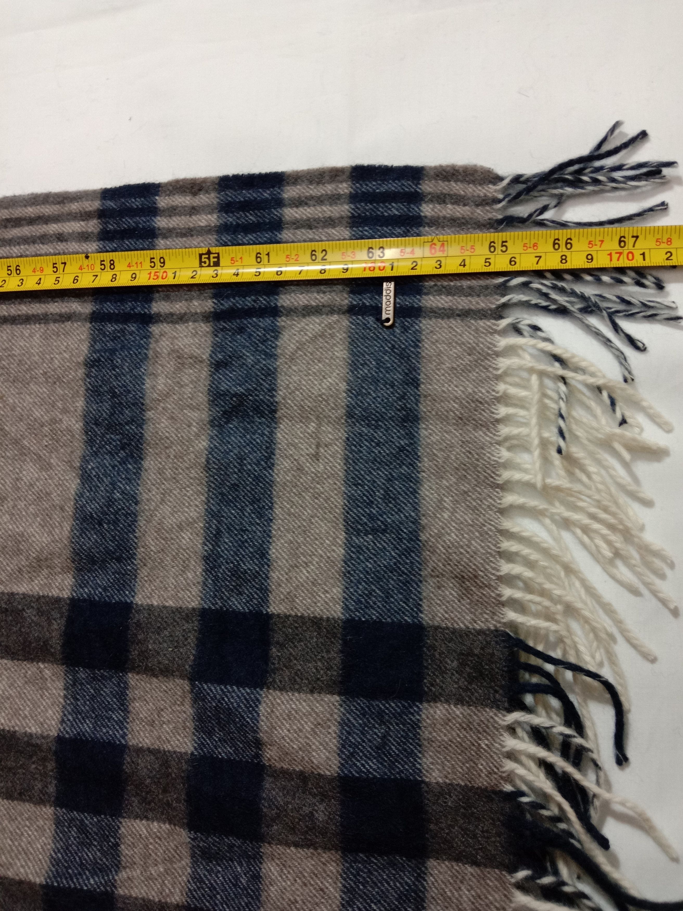 Designer Maddison Muffler/Scarf Check Plaid Design Size ONE SIZE - 2 Thumbnail