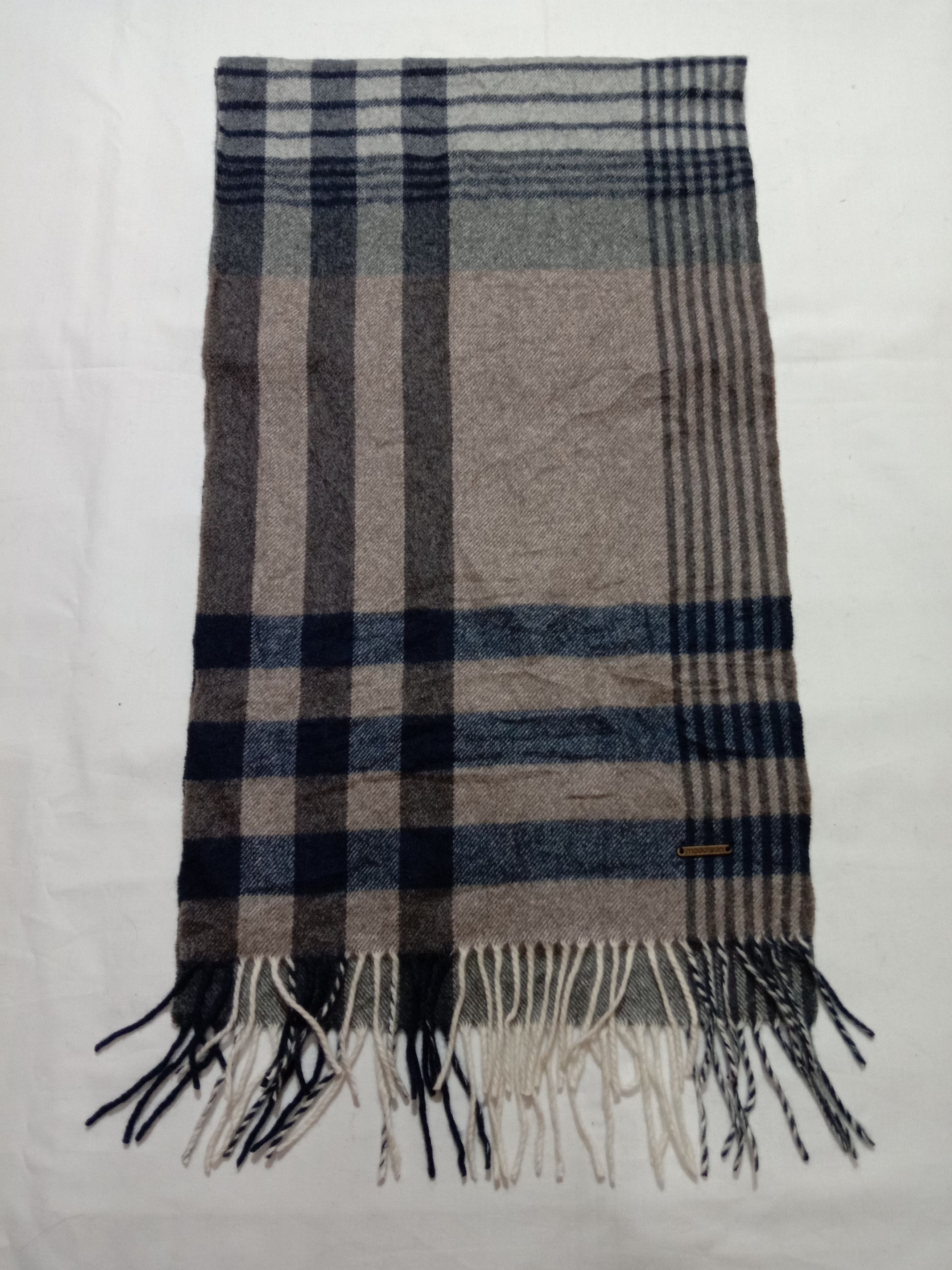 Designer Maddison Muffler/Scarf Check Plaid Design Size ONE SIZE - 5 Thumbnail