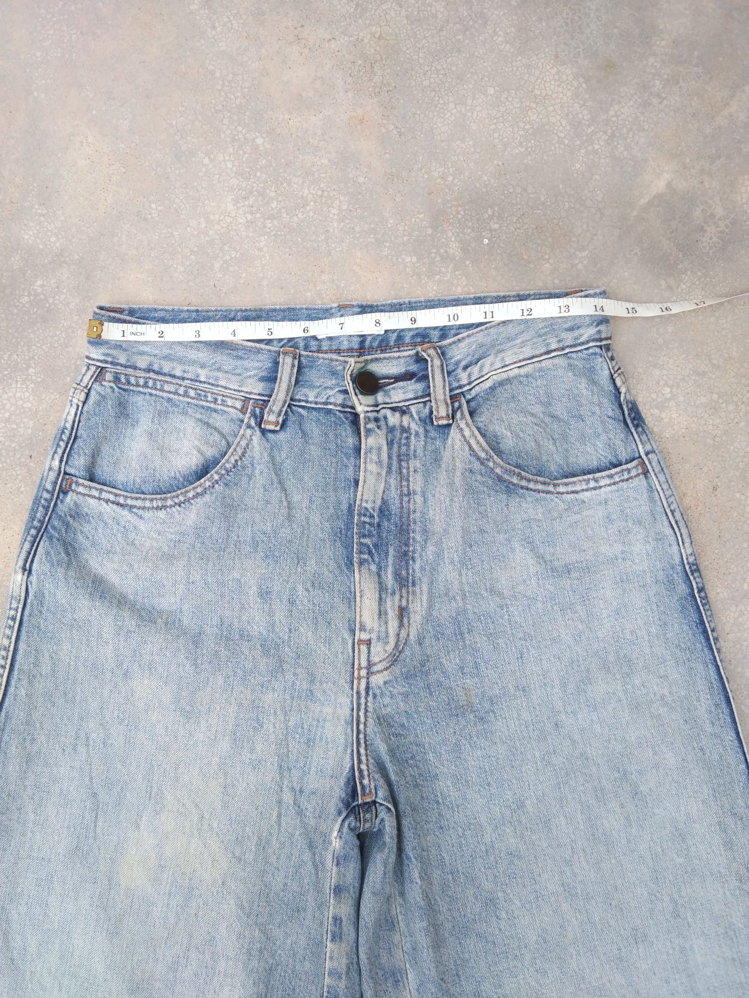 Japanese Brand Vintage Distressed Uniqlo Loose Baggy Jeans 28x32 Size US 28 / EU 44 - 4 Thumbnail
