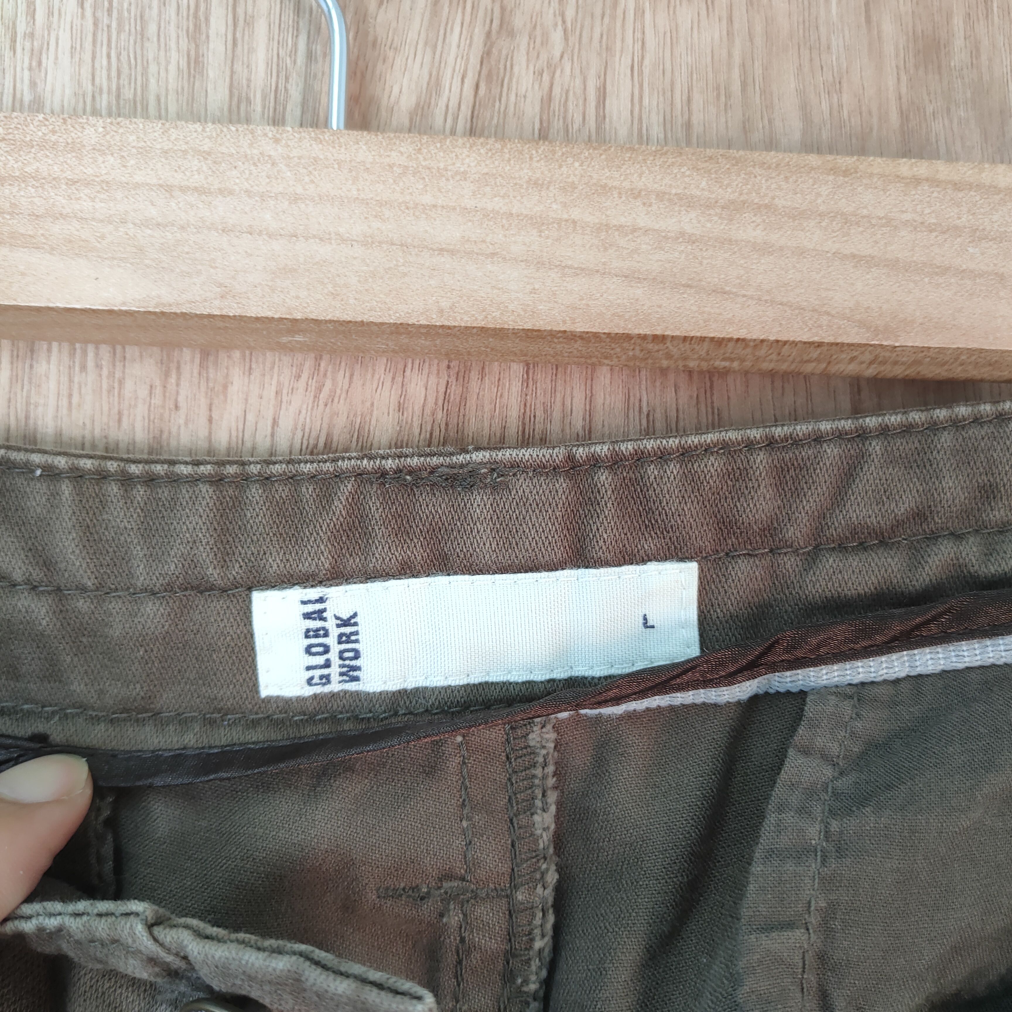 Japanese Brand VINTAGE GLOBAL WORK CARGO PANTS/ ZIP LEG OPEN Size US 34 / EU 50 - 8 Thumbnail
