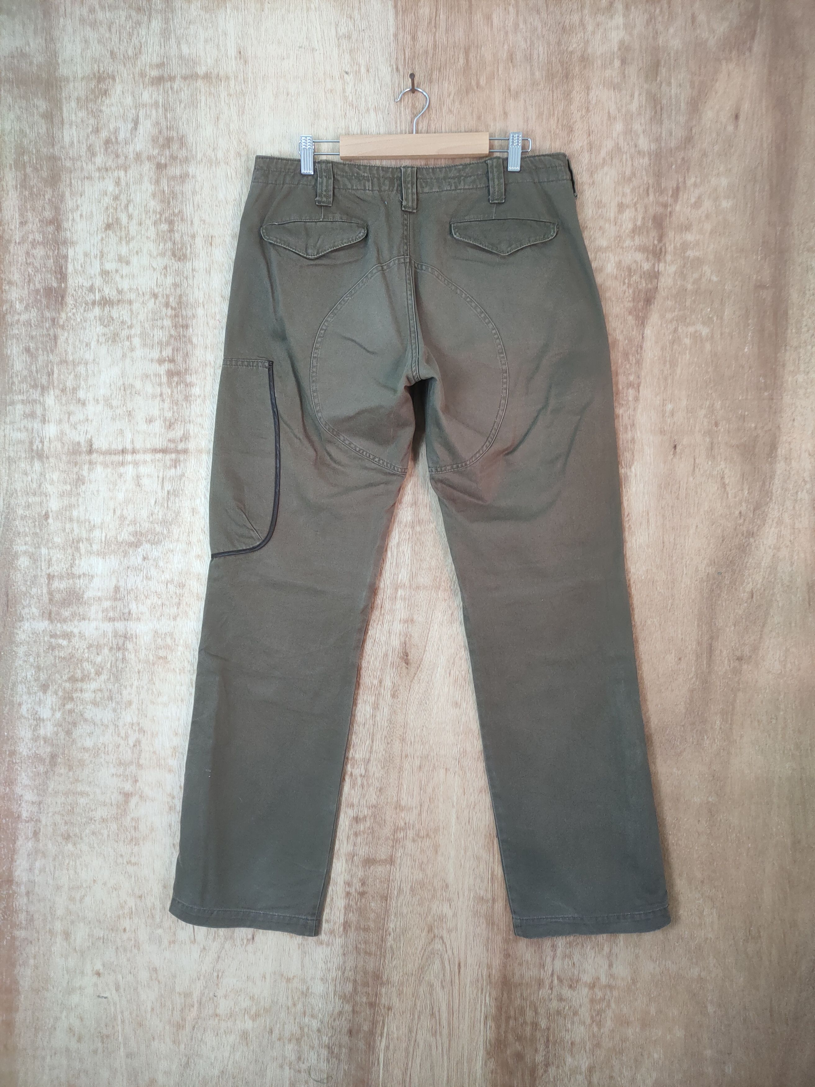 Japanese Brand VINTAGE GLOBAL WORK CARGO PANTS/ ZIP LEG OPEN Size US 34 / EU 50 - 7 Thumbnail