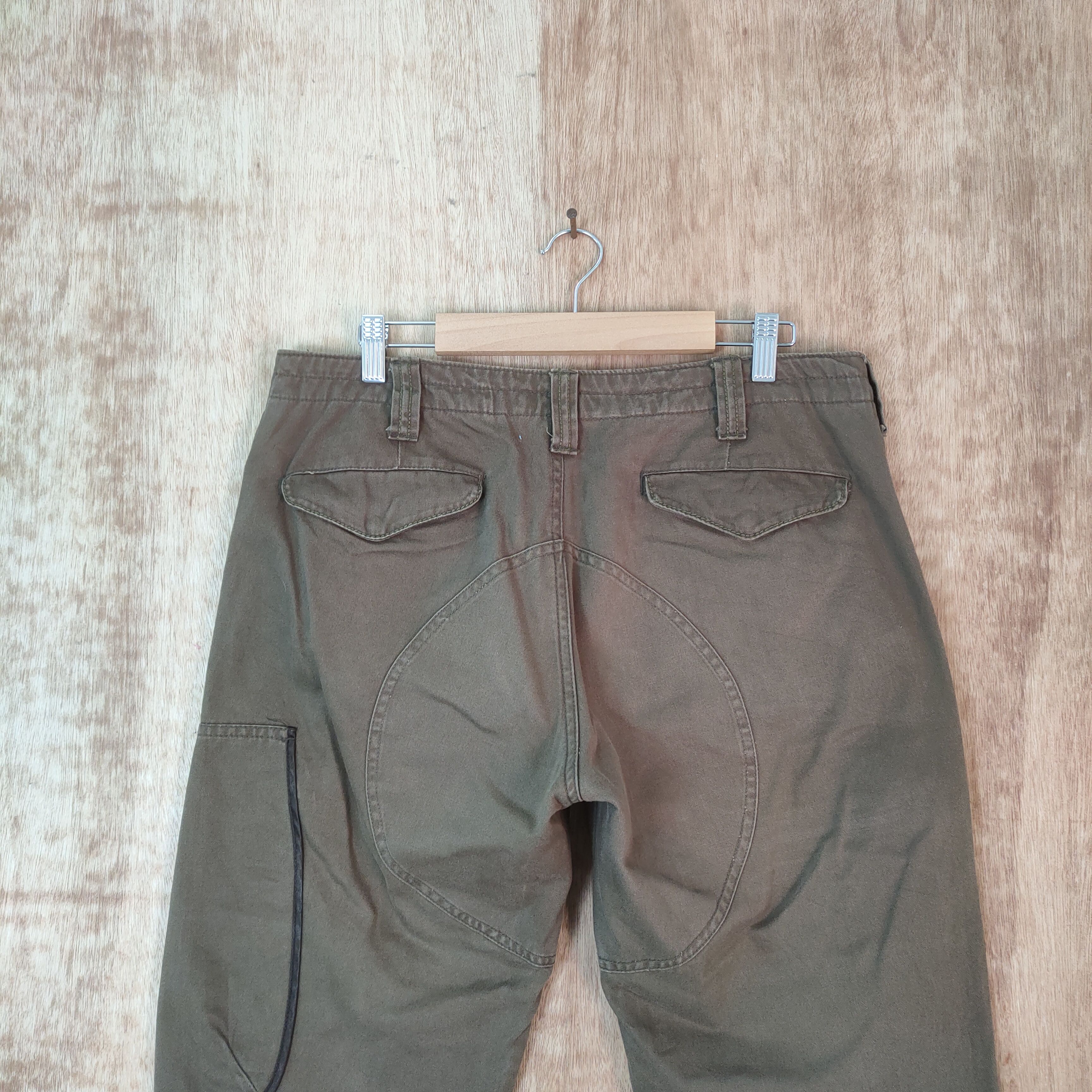 Japanese Brand VINTAGE GLOBAL WORK CARGO PANTS/ ZIP LEG OPEN Size US 34 / EU 50 - 9 Thumbnail