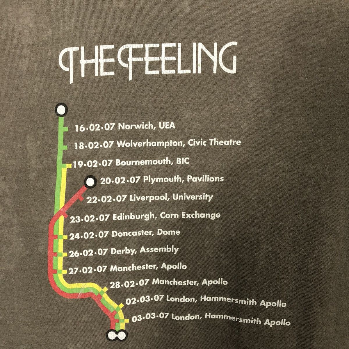 Band Tees × Vintage 🔥Rare🔥The Feeling English Indie Rock Band Concert Tour Tee Size US M / EU 48-50 / 2 - 5 Thumbnail