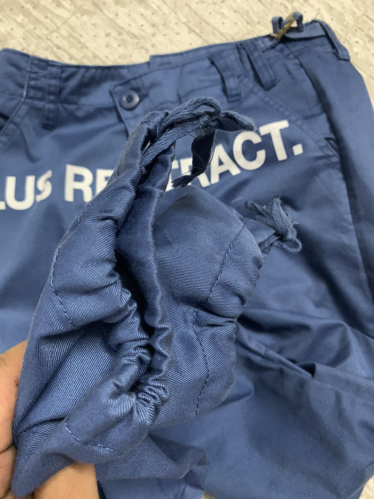 20471120 × Japanese Brand Japanese Re Dark Parachute Recontructed Pant Size US 28 / EU 44 - 9 Thumbnail