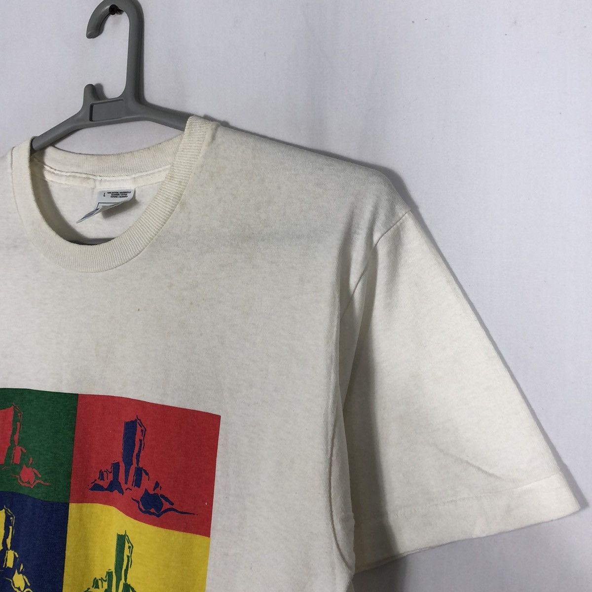 Vintage 🔥Rare🔥90s🔥Vintage Alcazar Pop Art Design By Screen Stars Size US L / EU 52-54 / 3 - 6 Thumbnail