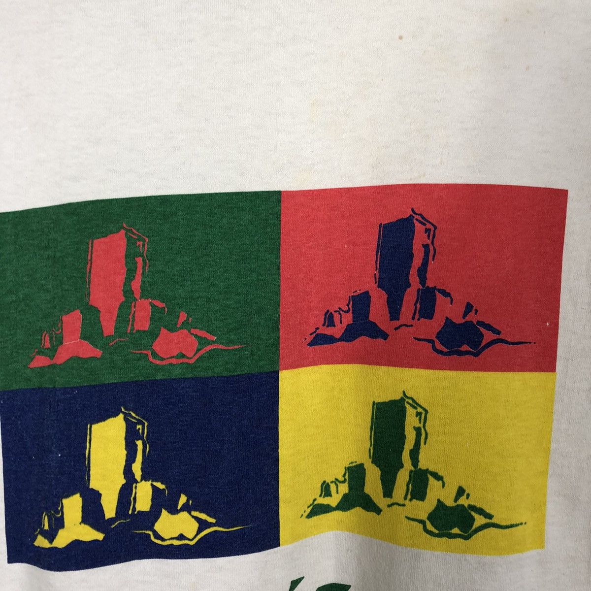 Vintage 🔥Rare🔥90s🔥Vintage Alcazar Pop Art Design By Screen Stars Size US L / EU 52-54 / 3 - 4 Thumbnail