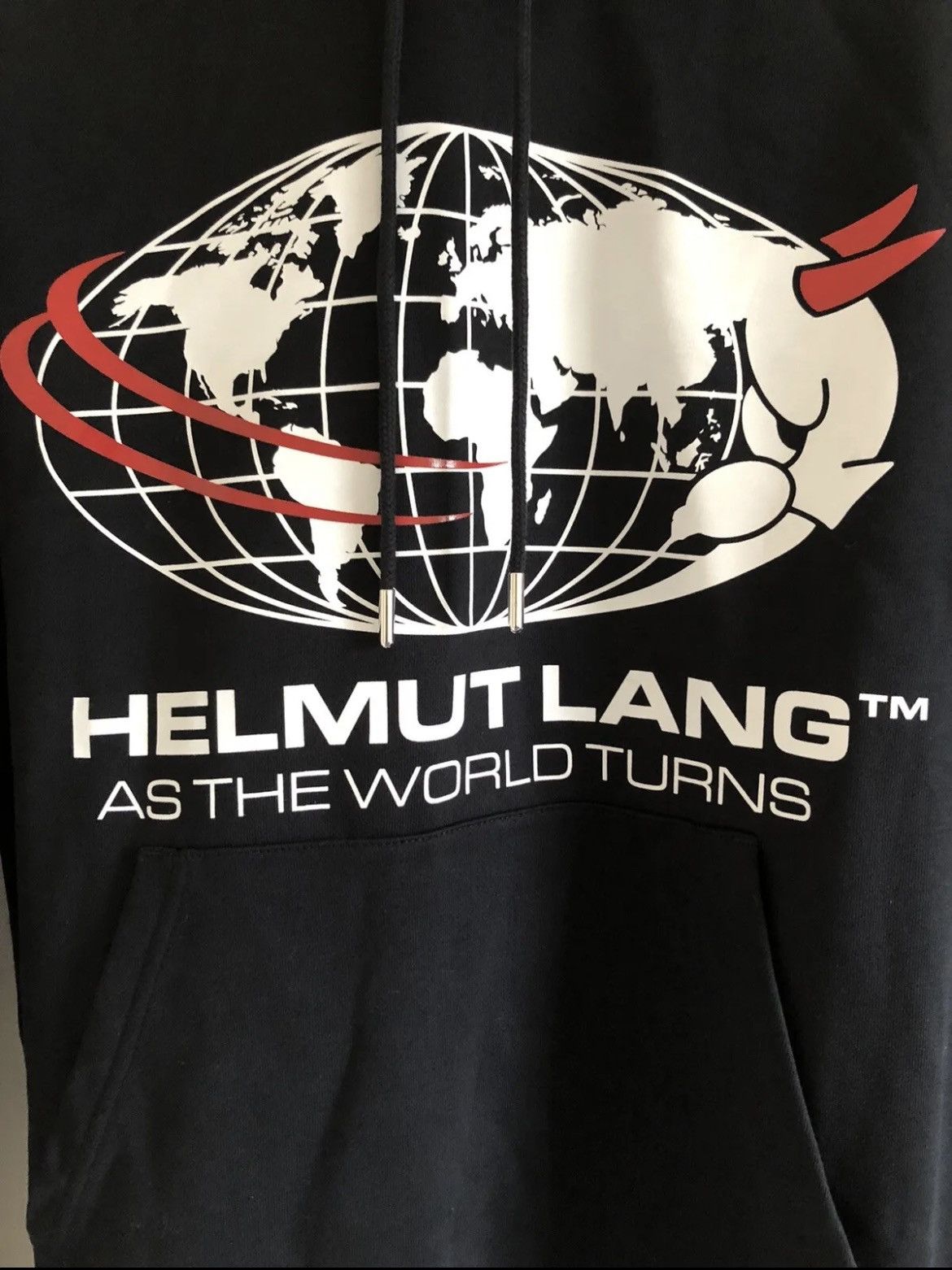 Helmut Lang HL As the world turns hoodie Grailed