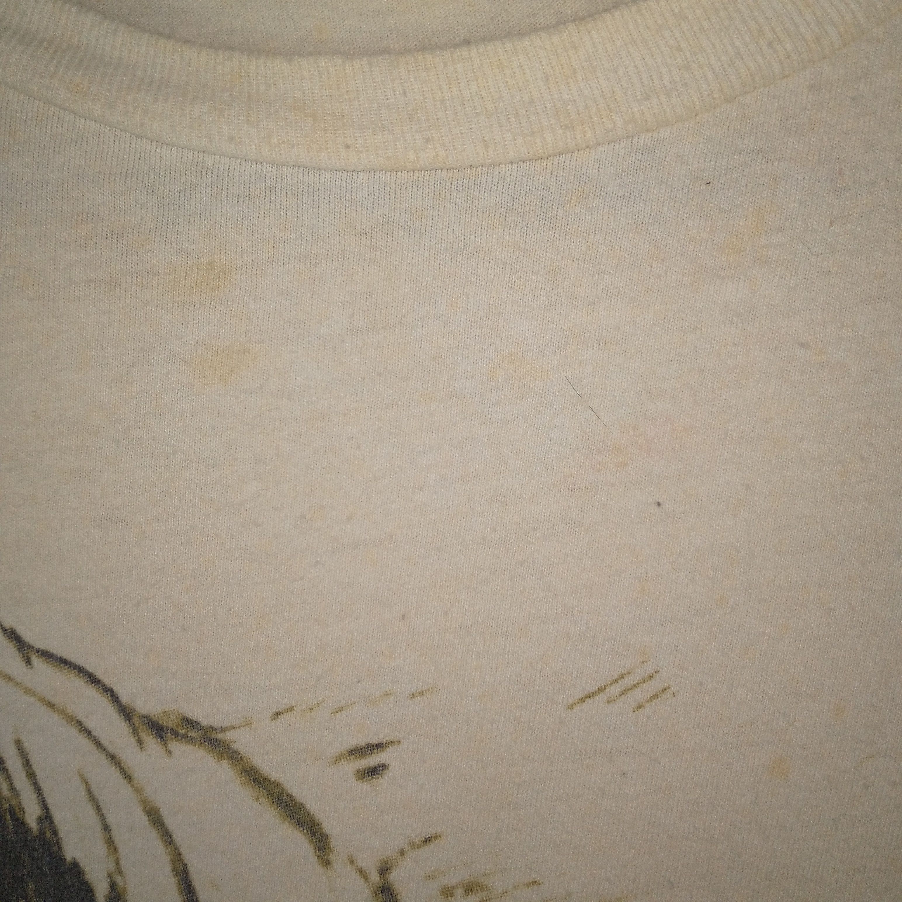 Band Tees × Vintage Kings Of Leon Over Print Wolf Big Print Promo Tee Size US L / EU 52-54 / 3 - 7 Thumbnail