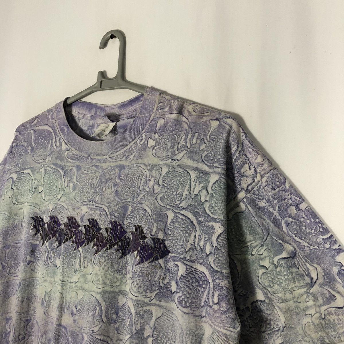 Habitat × Vintage 🔥Nice🔥Vintage Waikiki Aquarium Sea Life Tye Dye tee Size US XL / EU 56 / 4 - 6 Thumbnail