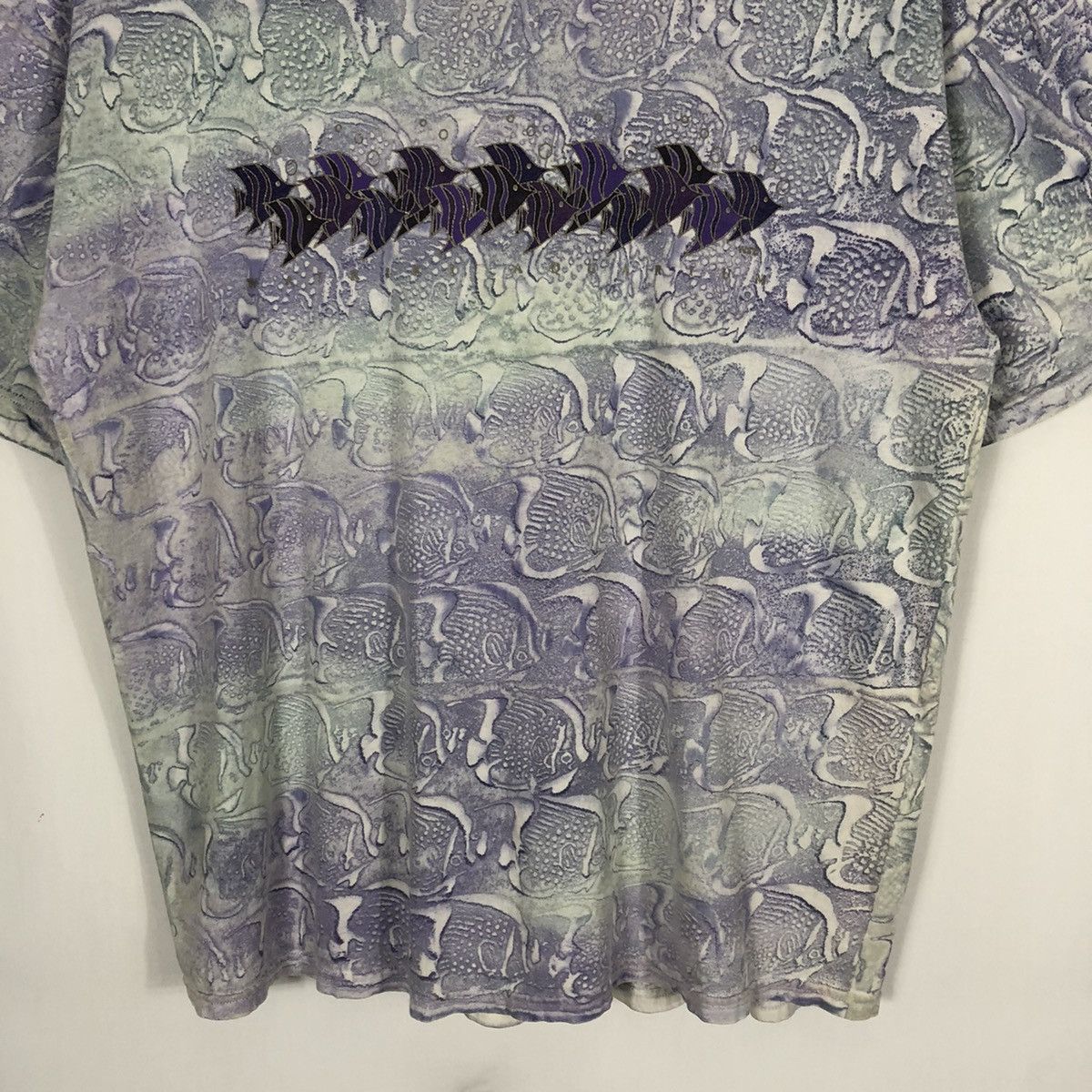 Habitat × Vintage 🔥Nice🔥Vintage Waikiki Aquarium Sea Life Tye Dye tee Size US XL / EU 56 / 4 - 3 Thumbnail