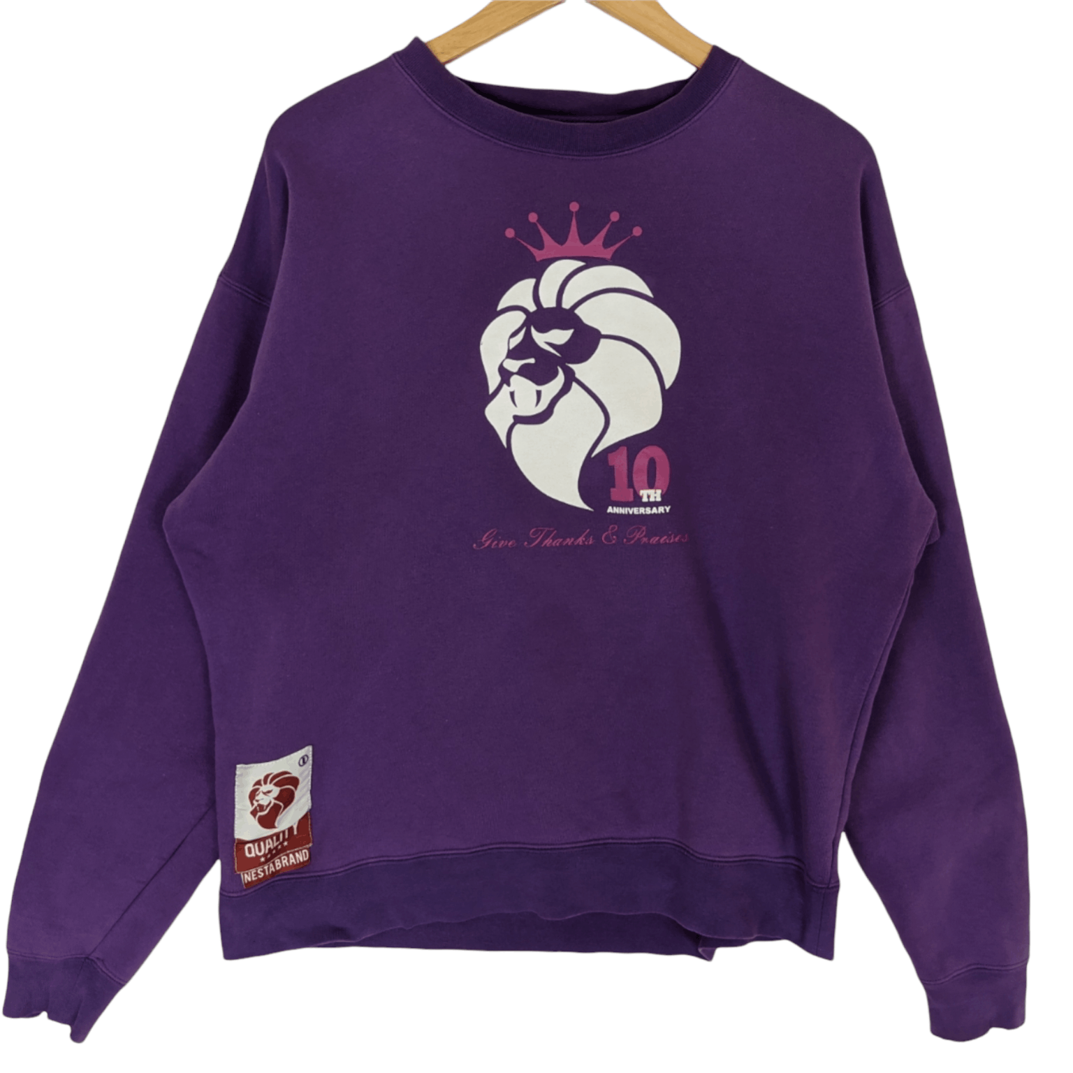 Japanese Brand NESTA Celebration 10th Anniversary Jumper Sweatshirt Size US L / EU 52-54 / 3 - 2 Thumbnail