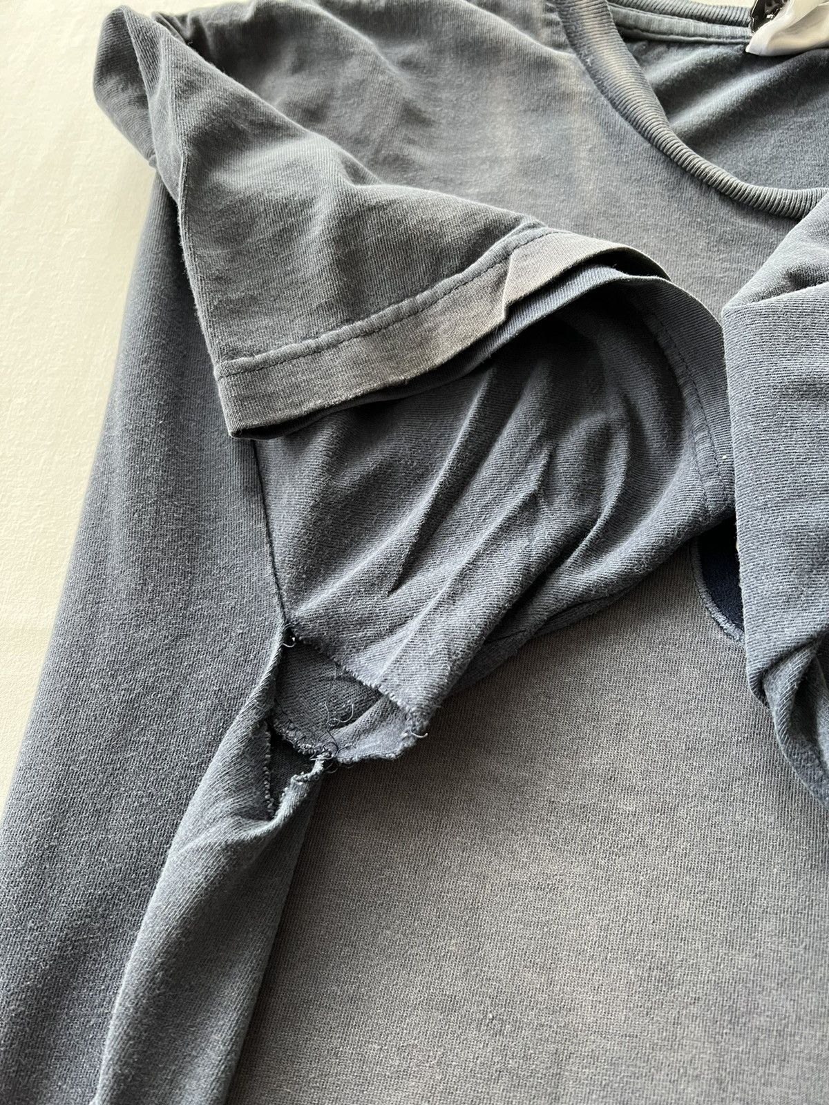 Nike Vintage 2000s Nike Air Streetwear Faded Navy Tee Size US XL / EU 56 / 4 - 7 Thumbnail