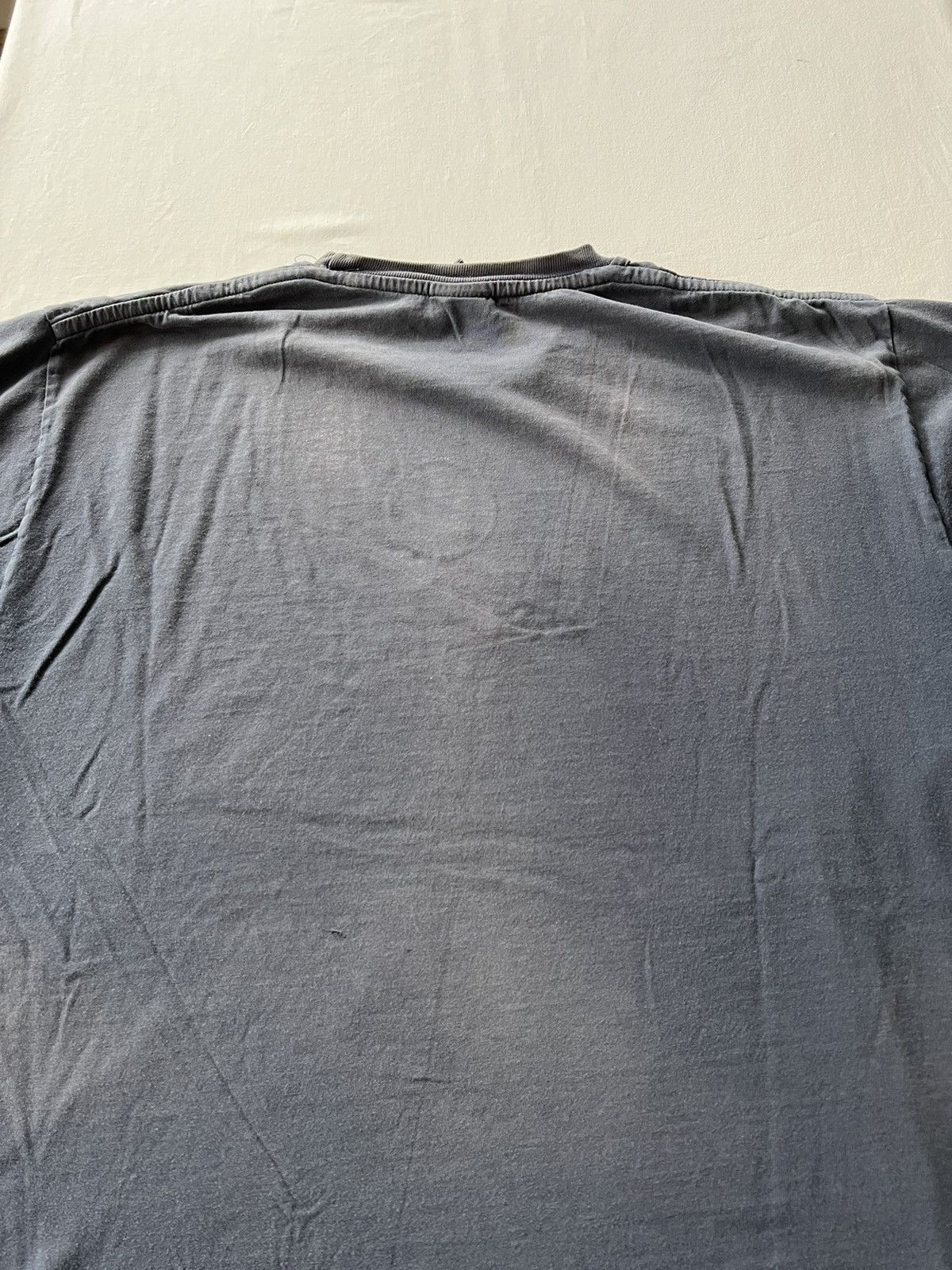 Nike Vintage 2000s Nike Air Streetwear Faded Navy Tee Size US XL / EU 56 / 4 - 11 Thumbnail