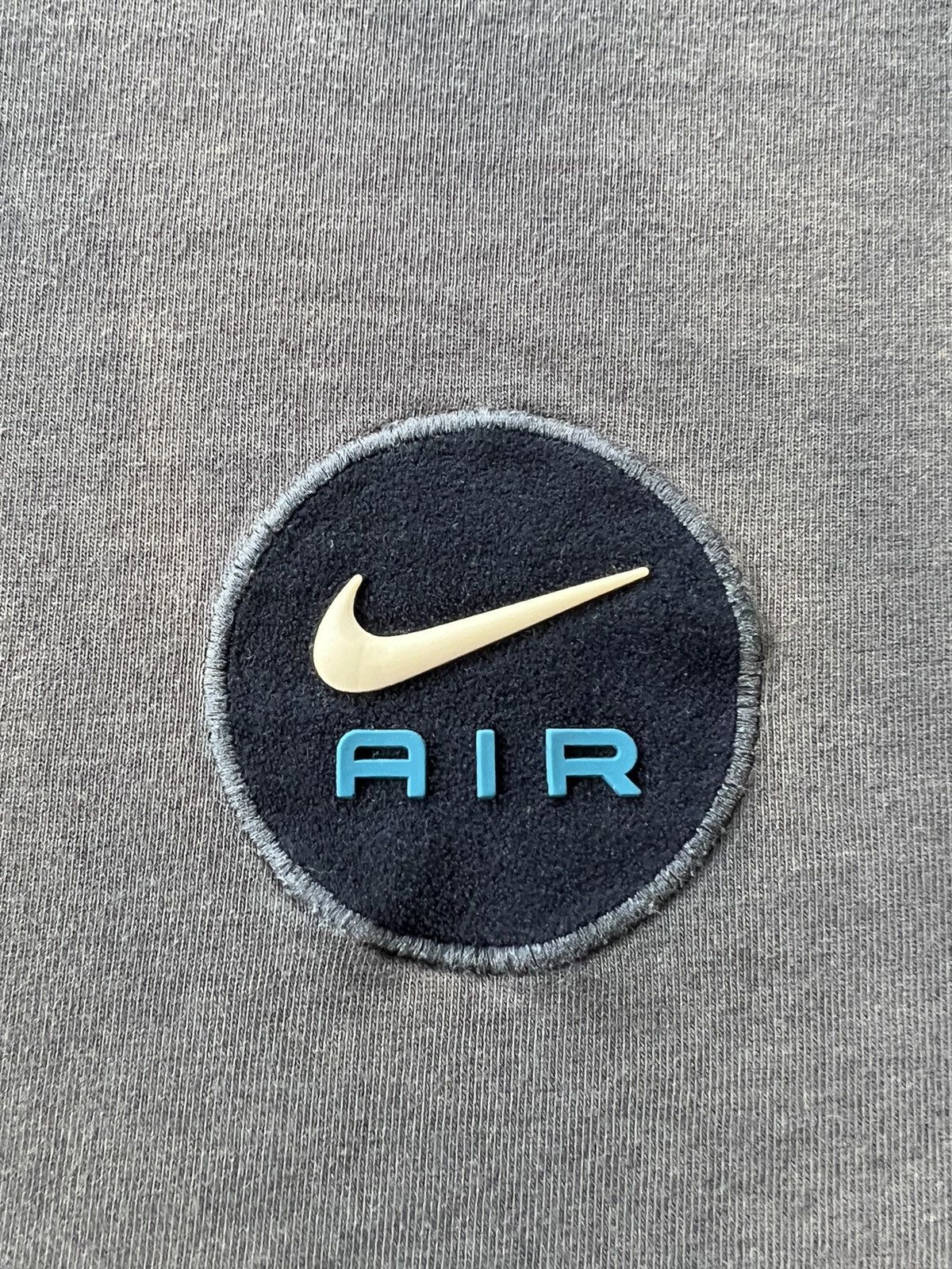 Nike Vintage 2000s Nike Air Streetwear Faded Navy Tee Size US XL / EU 56 / 4 - 5 Thumbnail