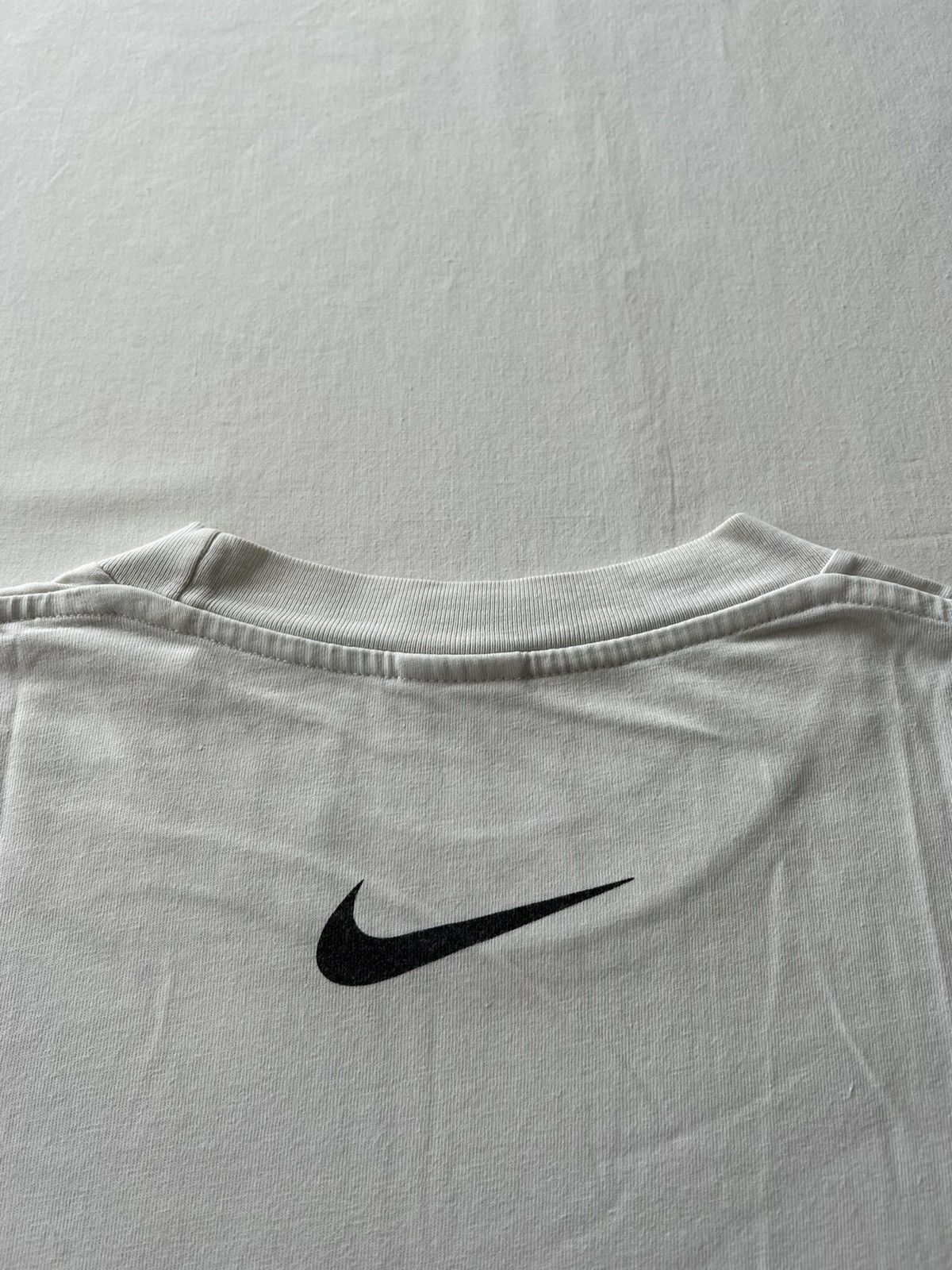 Nike Vintage 90s Nike Andre Agassi Tennis Spots White Tee Size US XL / EU 56 / 4 - 18 Thumbnail