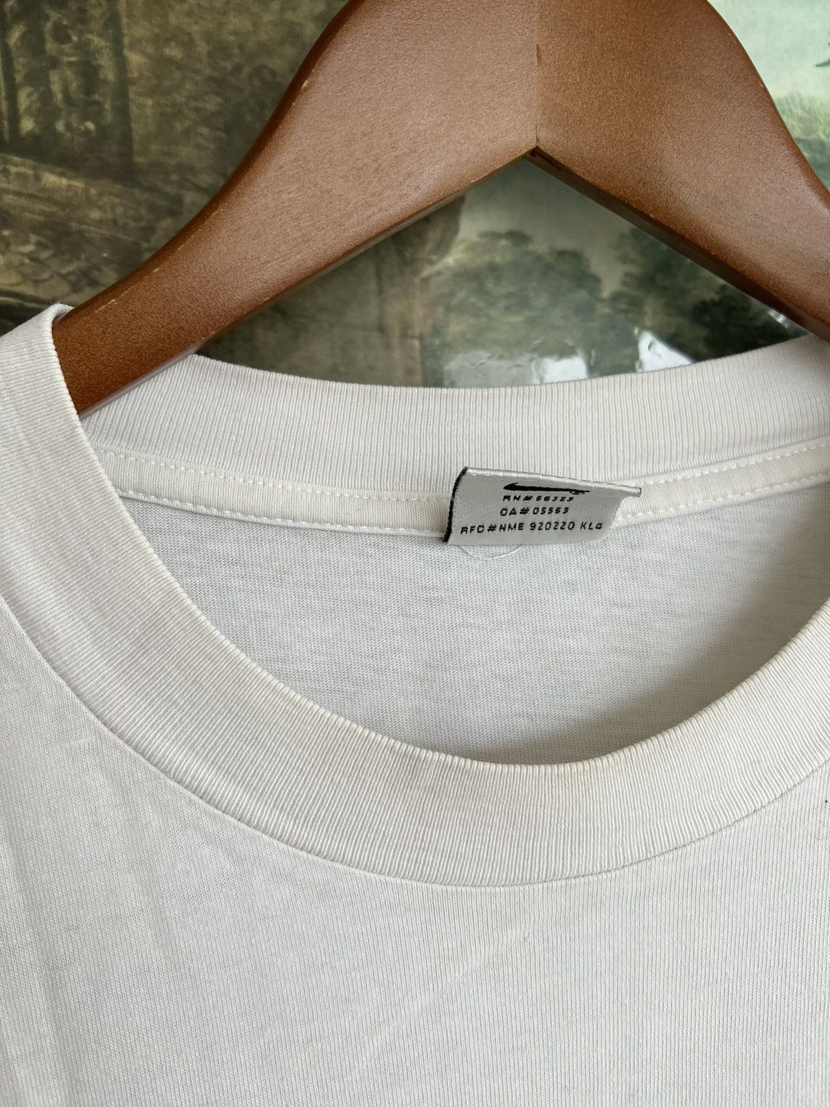 Nike Vintage 90s Nike Andre Agassi Tennis Spots White Tee Size US XL / EU 56 / 4 - 15 Thumbnail