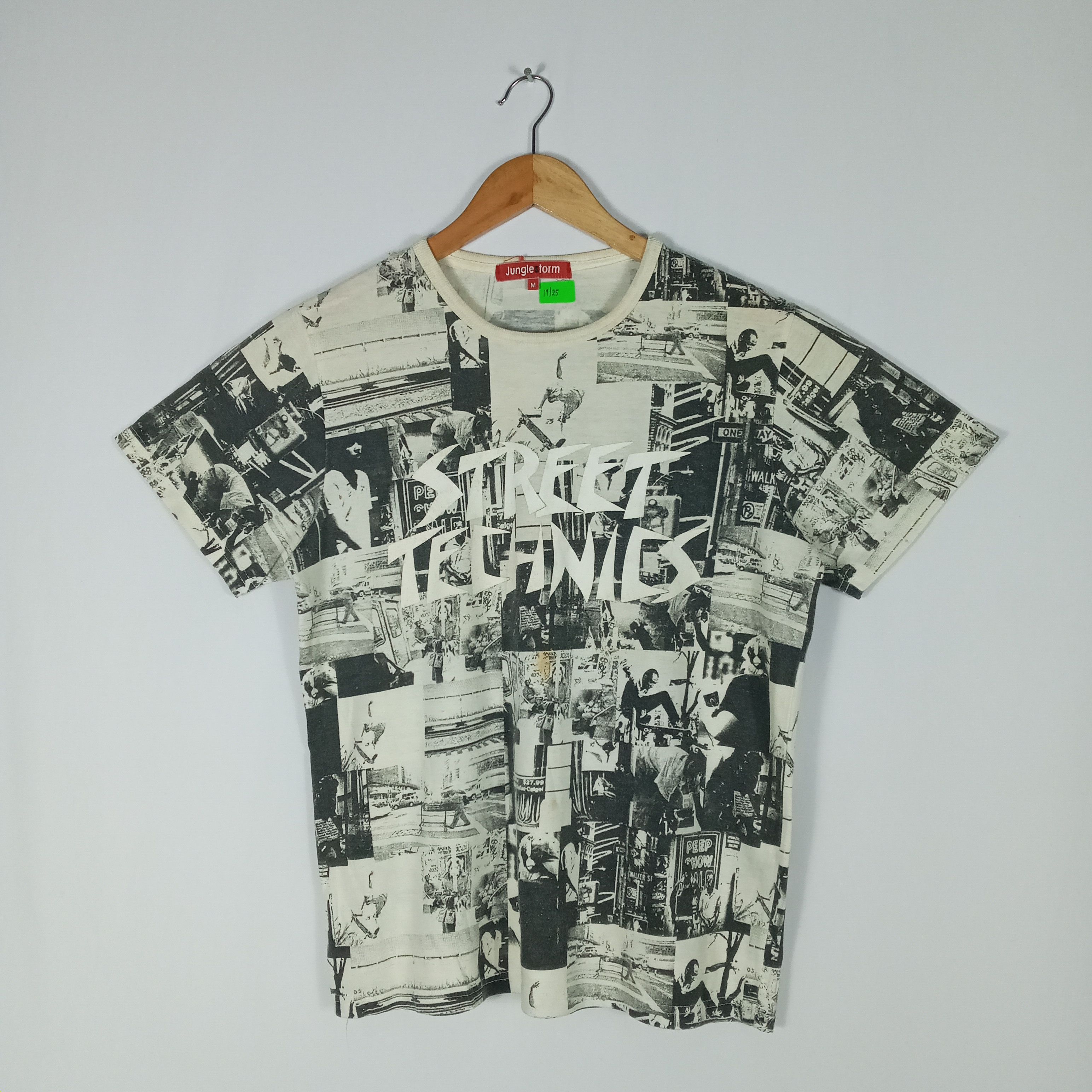 Vintage Fullprint Skateboard Street Technics