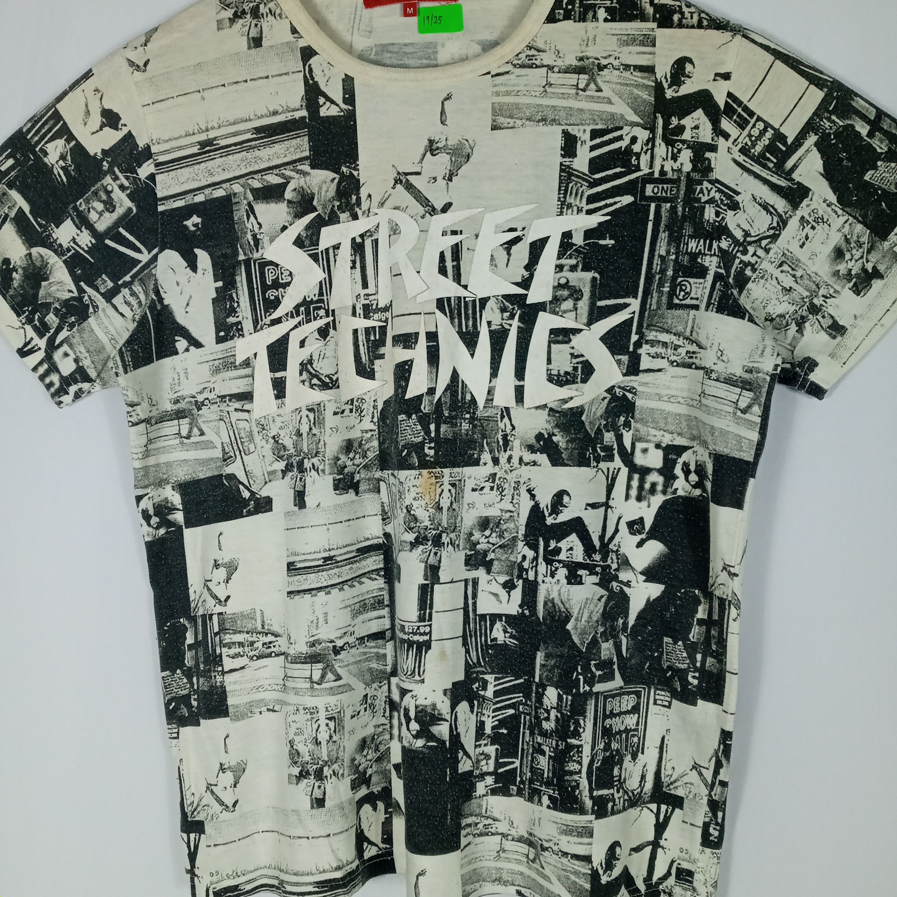 Japanese Brand × Vintage Vintage Fullprint Skateboard Street Technics Size US S / EU 44-46 / 1 - 2 Thumbnail