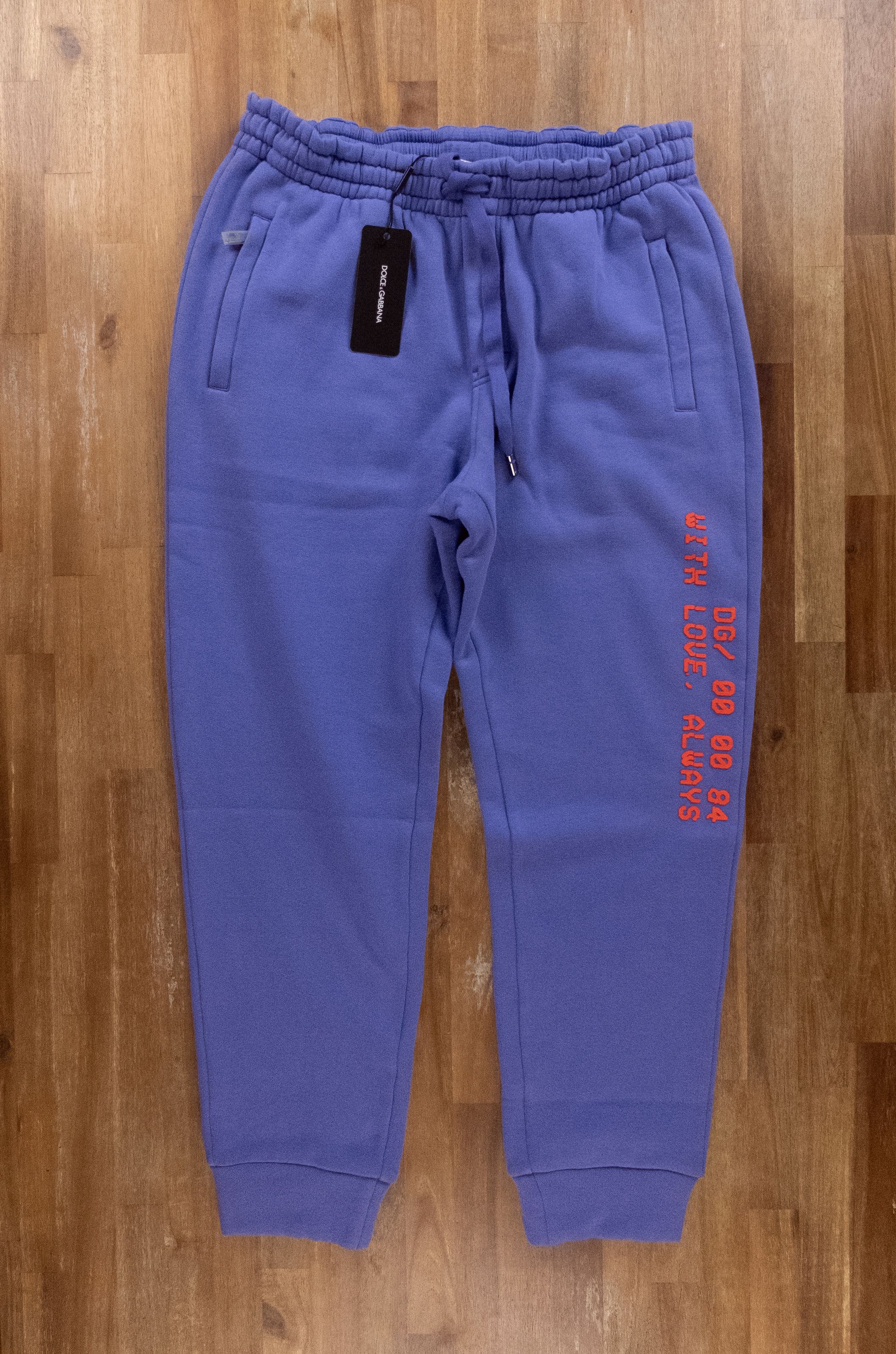 Dolce & Gabbana DOLCE & GABBANA lilac purple 3D jersey track sweatpants 34 Size US 34 / EU 50 - 5 Thumbnail