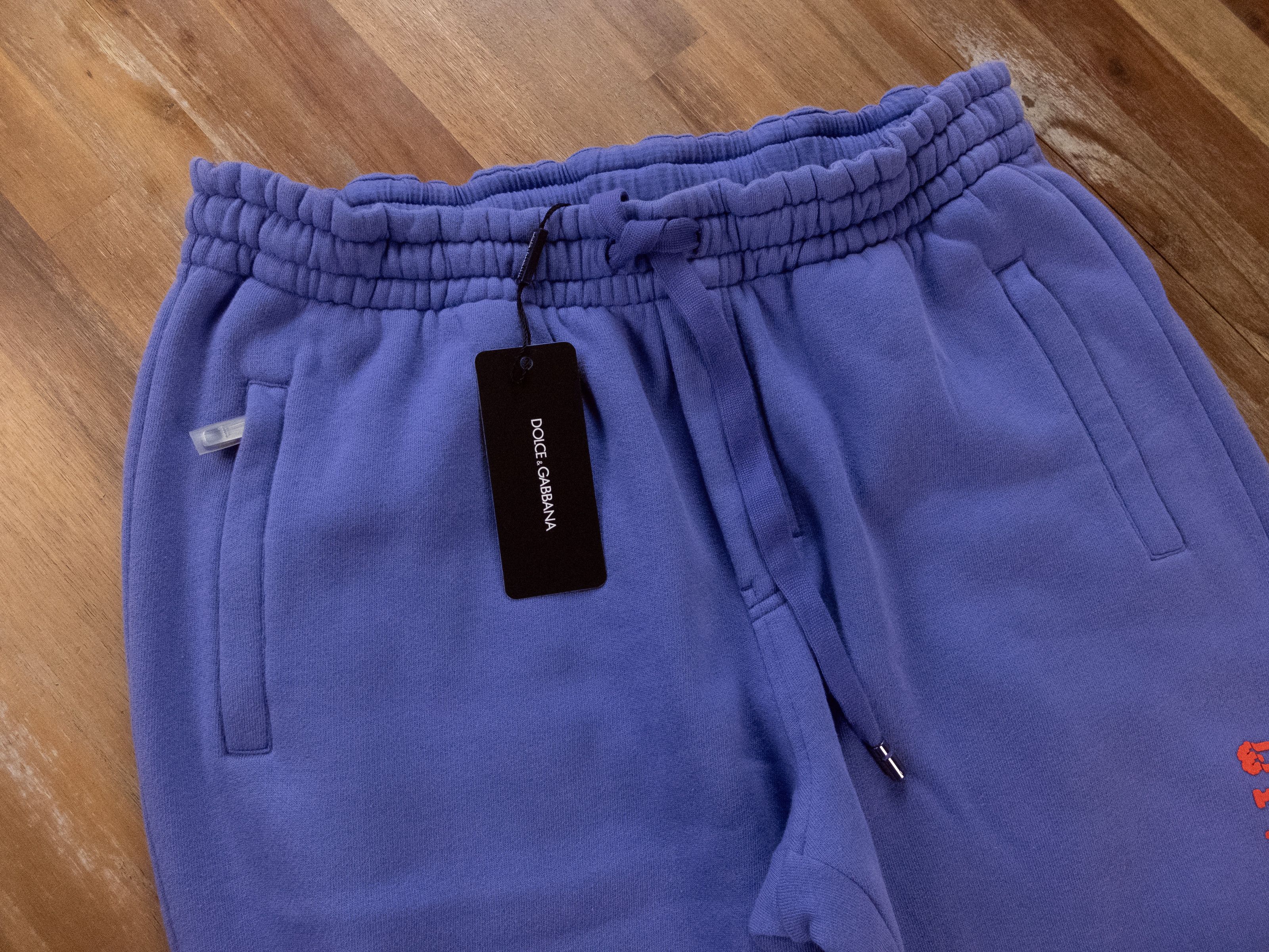 Dolce & Gabbana DOLCE & GABBANA lilac purple 3D jersey track sweatpants 34 Size US 34 / EU 50 - 6 Thumbnail