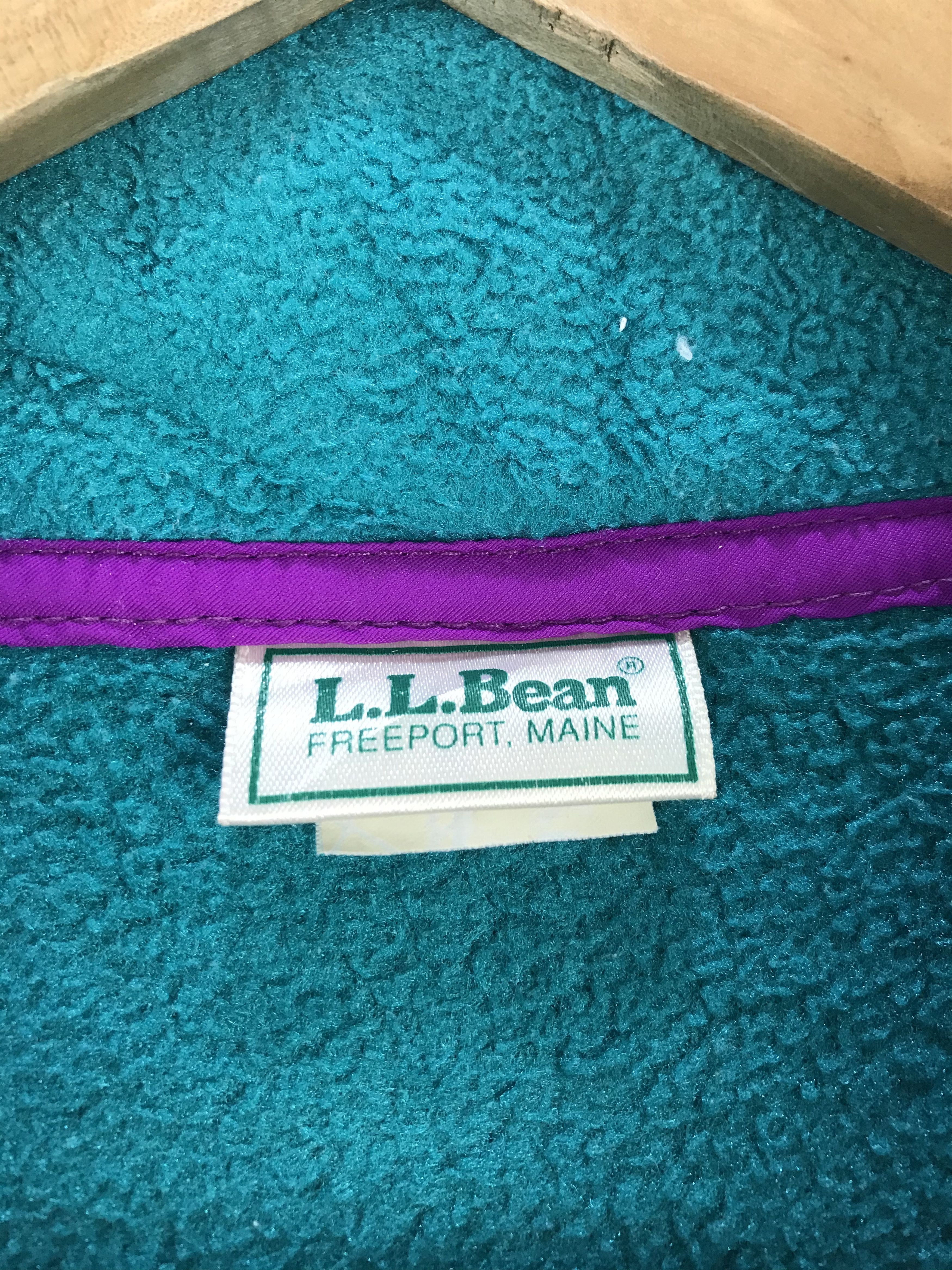 L.L. Bean Vintage L.L. Bean Fleece Jacket Size US S / EU 44-46 / 1 - 6 Thumbnail