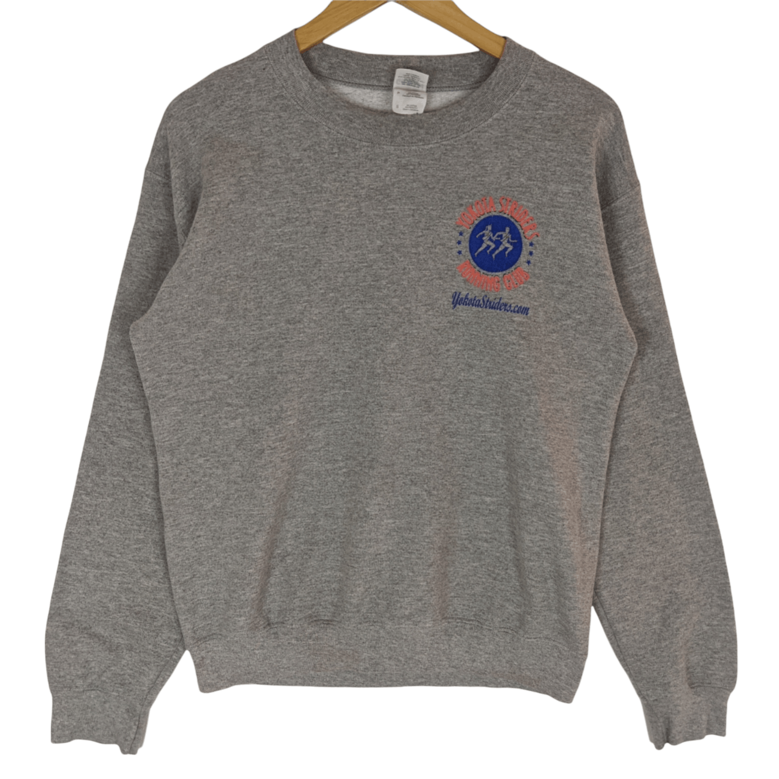Gildan × Japanese Brand YOKOTA STRIDERS 2009 Japan Running Club Jumper Sweatshirt Size US S / EU 44-46 / 1 - 2 Thumbnail