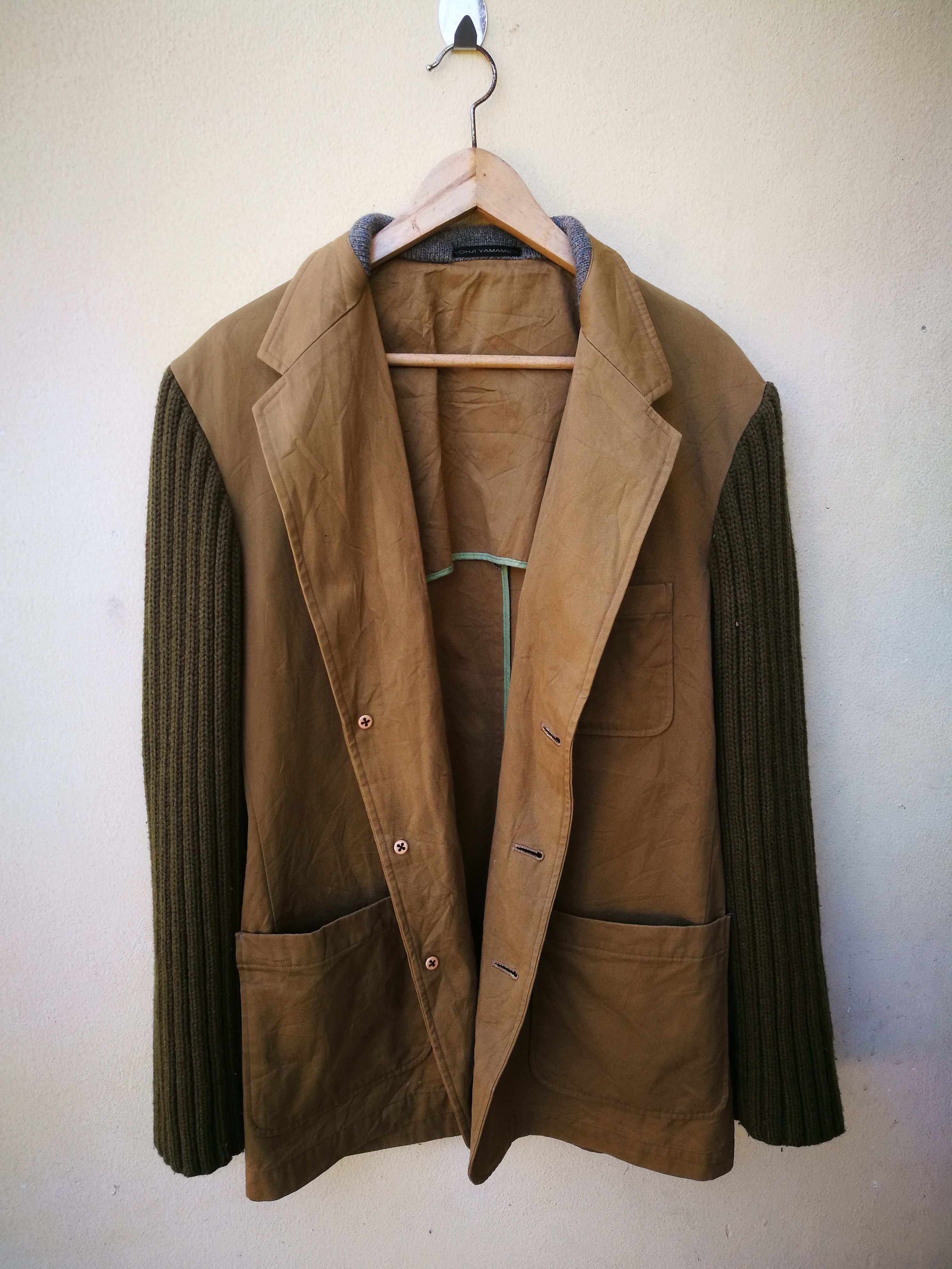 Y's for Men × Yohji Yamamoto Avant garde Y's For Men Yohji Yamamoto Jacket Size US M / EU 48-50 / 2 - 2 Thumbnail