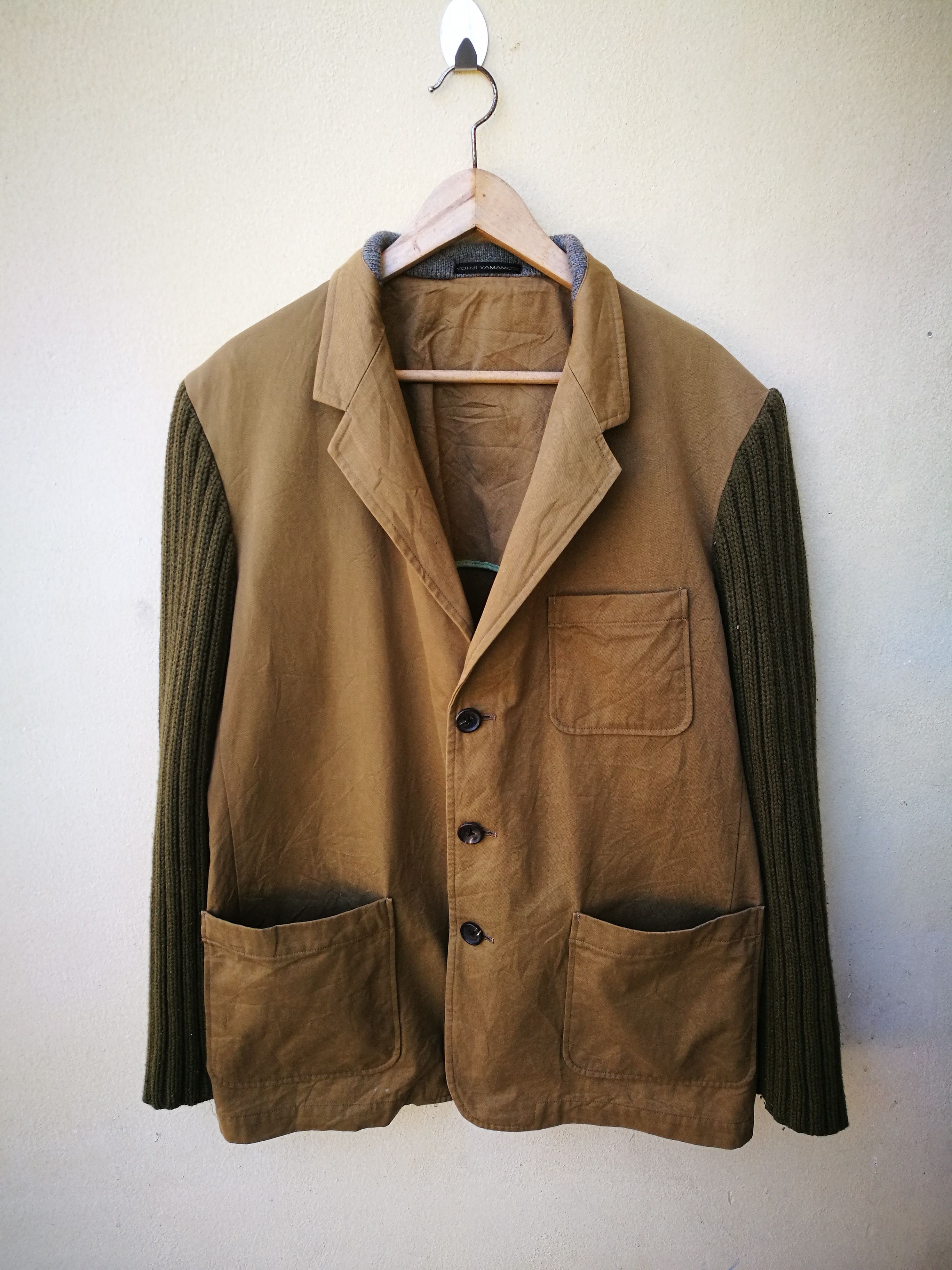 Y's for Men × Yohji Yamamoto Avant garde Y's For Men Yohji Yamamoto Jacket Size US M / EU 48-50 / 2 - 1 Thumbnail