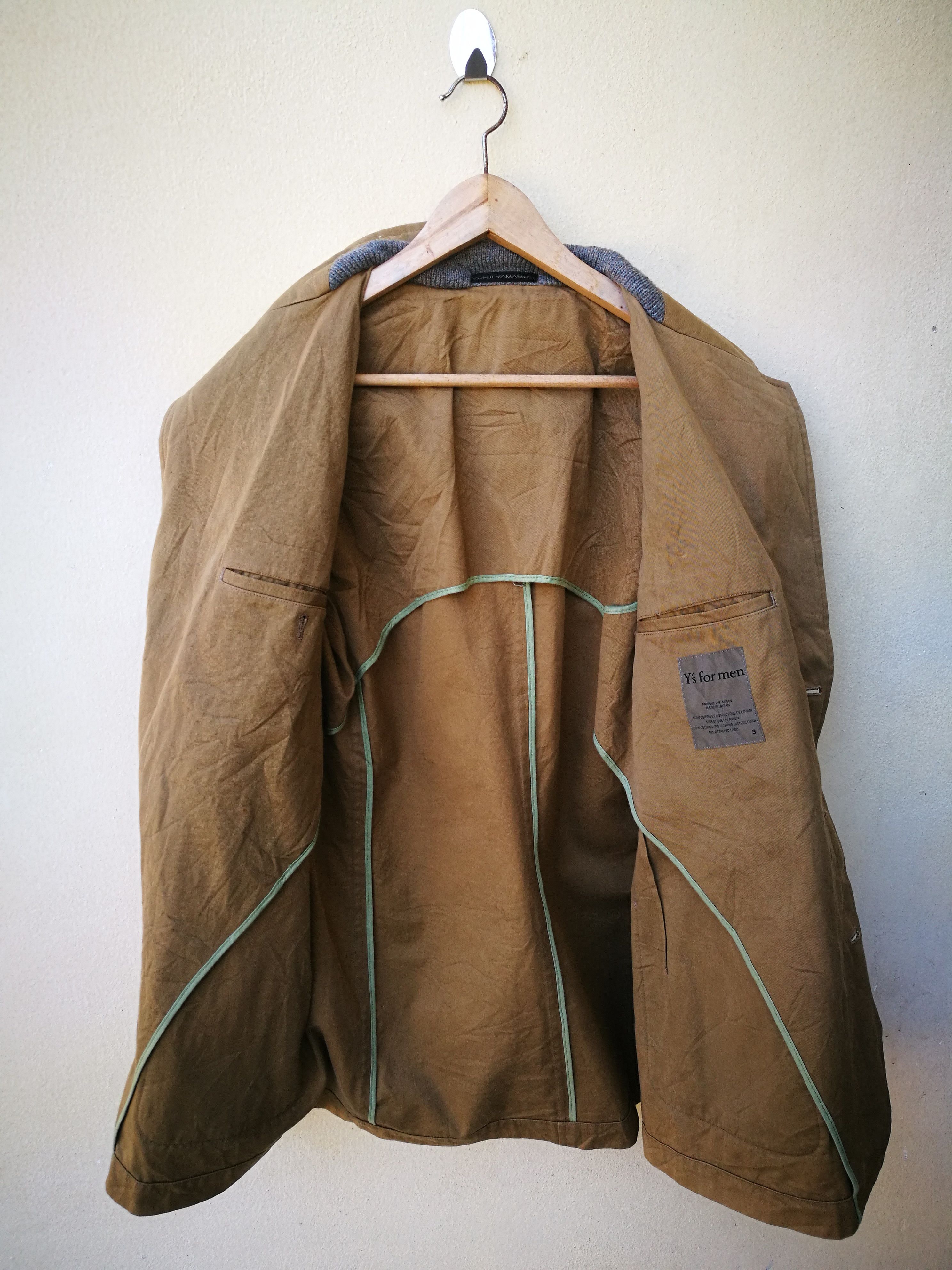 Y's for Men × Yohji Yamamoto Avant garde Y's For Men Yohji Yamamoto Jacket Size US M / EU 48-50 / 2 - 8 Thumbnail