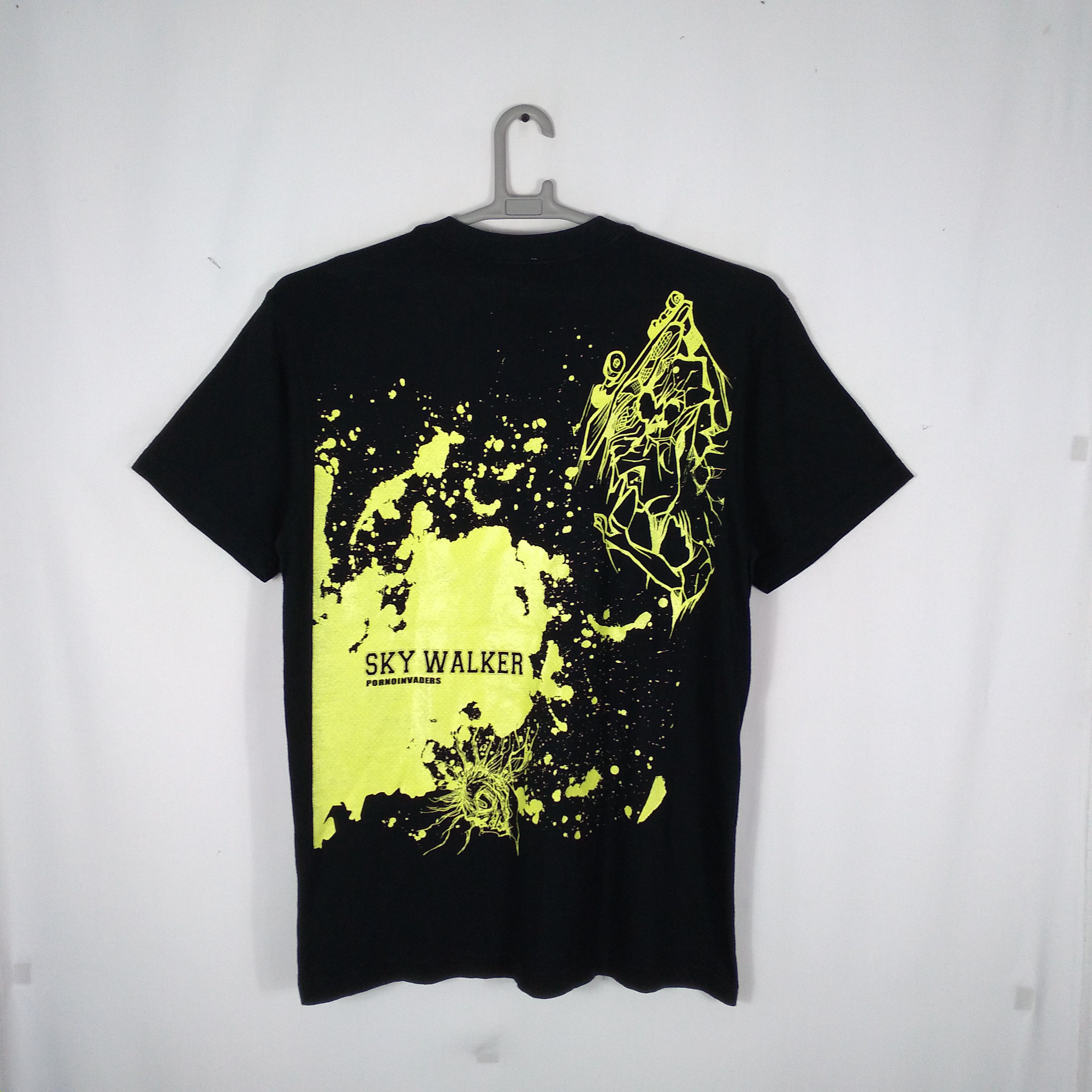 Japanese Brand × Vintage Japanese Brand Porno Invaders Skywalker AOP Tee Size US L / EU 52-54 / 3 - 4 Thumbnail