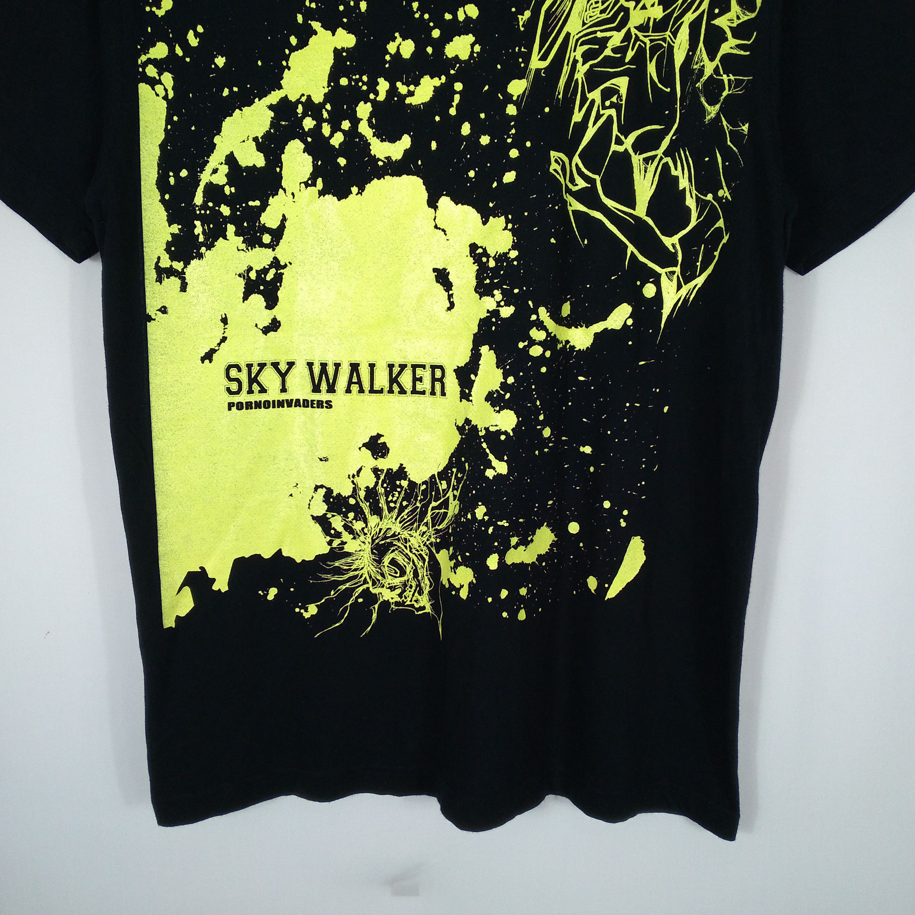 Japanese Brand × Vintage Japanese Brand Porno Invaders Skywalker AOP Tee Size US L / EU 52-54 / 3 - 6 Thumbnail