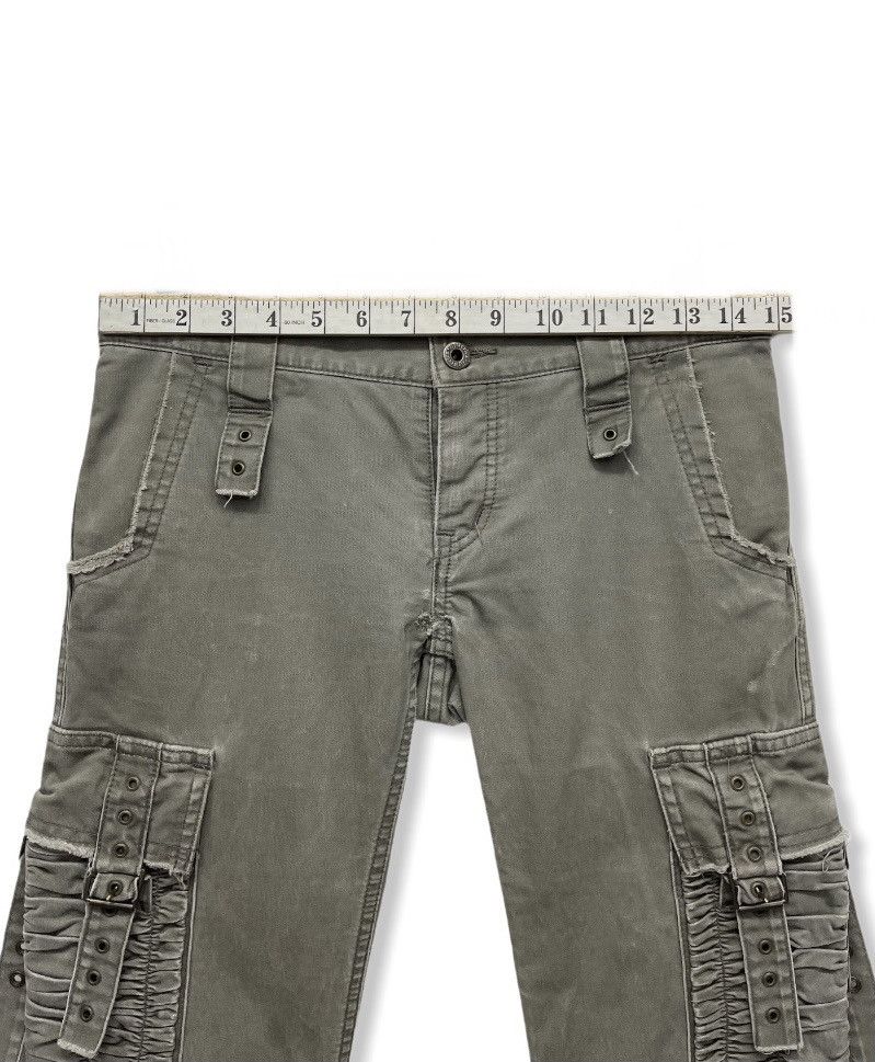 Hysteric Glamour DOPE! HYSTERIC Worn Out Bondage Petit Cargo Pants Size US 27 - 19 Thumbnail