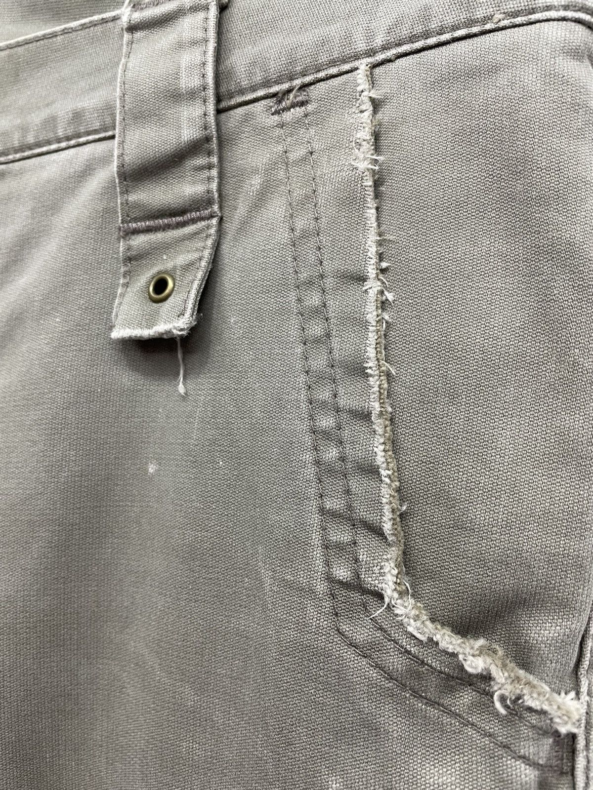 Hysteric Glamour DOPE! HYSTERIC Worn Out Bondage Petit Cargo Pants Size US 27 - 4 Thumbnail