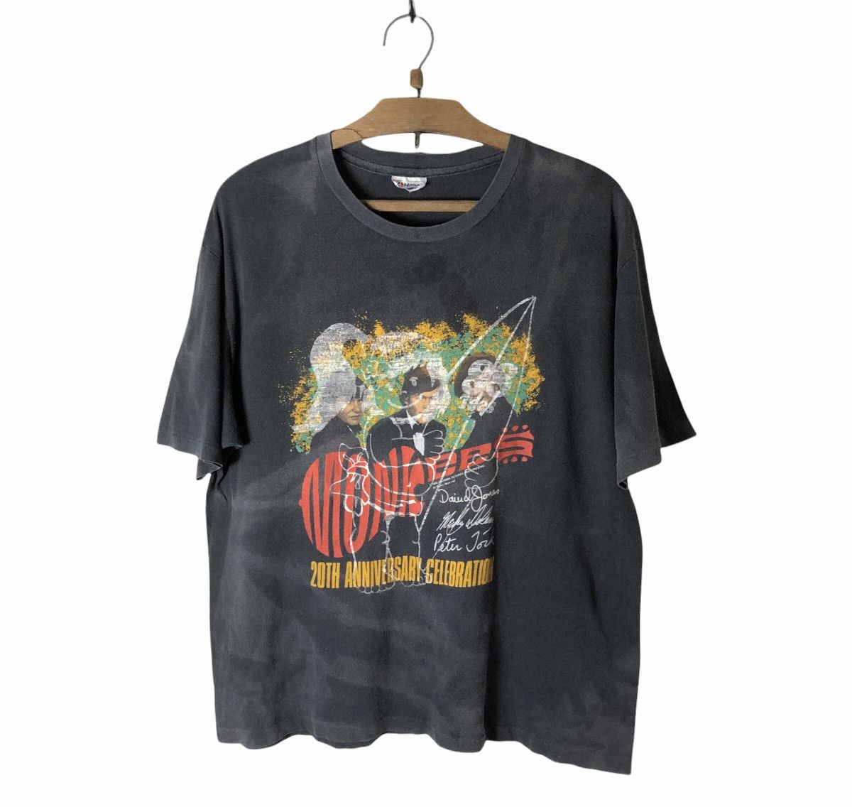 Band Tees × Vintage Vintage 80s Monkees 20th Anniversary World Tour Tees Size US M / EU 48-50 / 2 - 1 Thumbnail