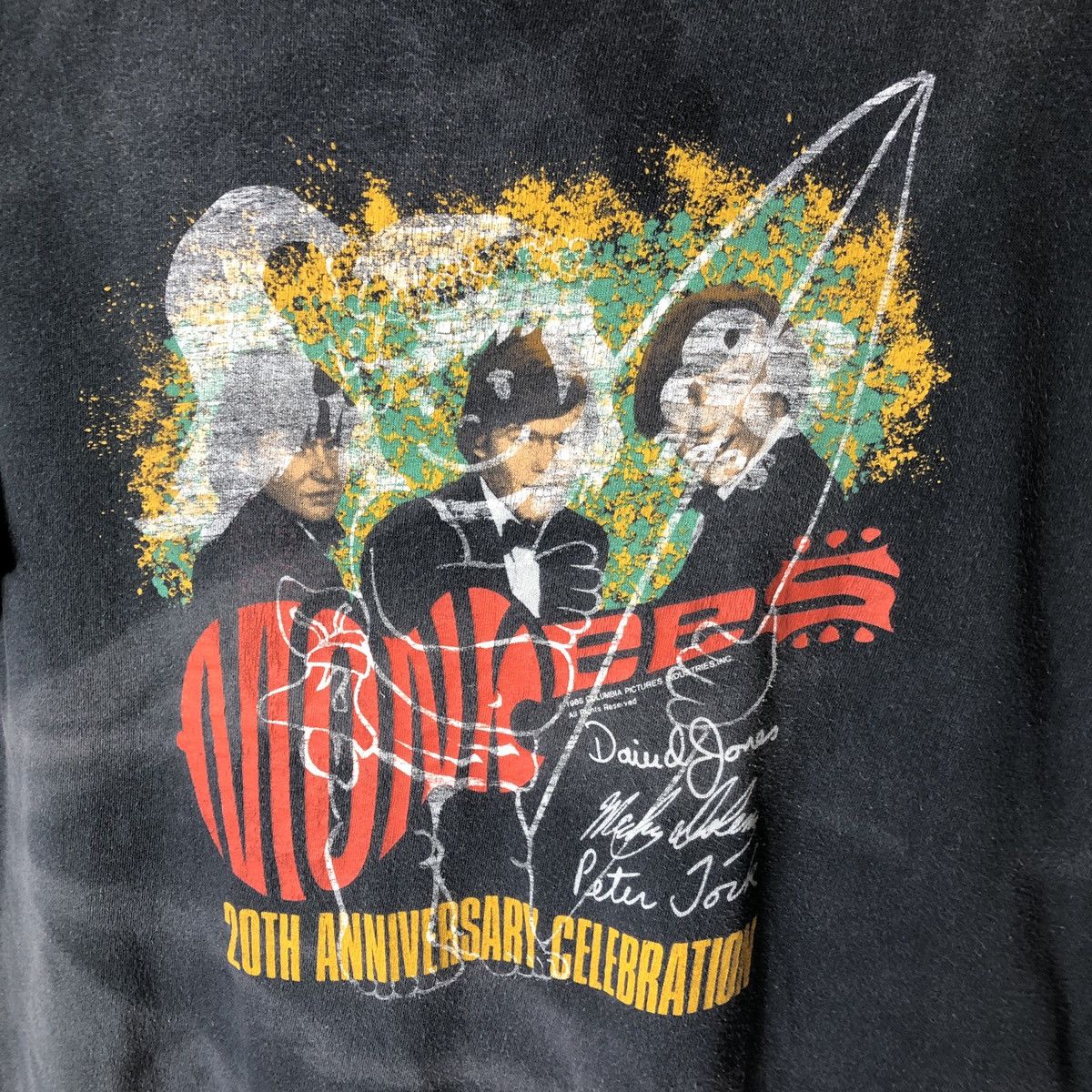 Band Tees × Vintage Vintage 80s Monkees 20th Anniversary World Tour Tees Size US M / EU 48-50 / 2 - 3 Thumbnail