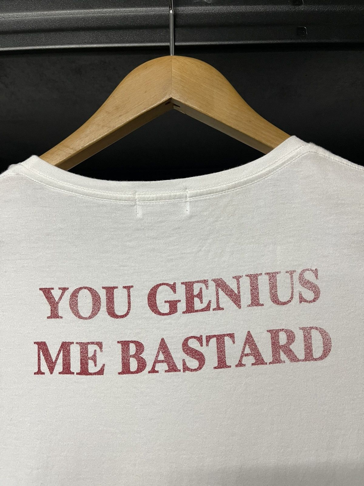 Hysteric Glamour × Japanese Brand × Vintage Vintage Hysteric Glamour You Genius Me Bastard Tee Size S / US 4 / IT 40 - 9 Thumbnail