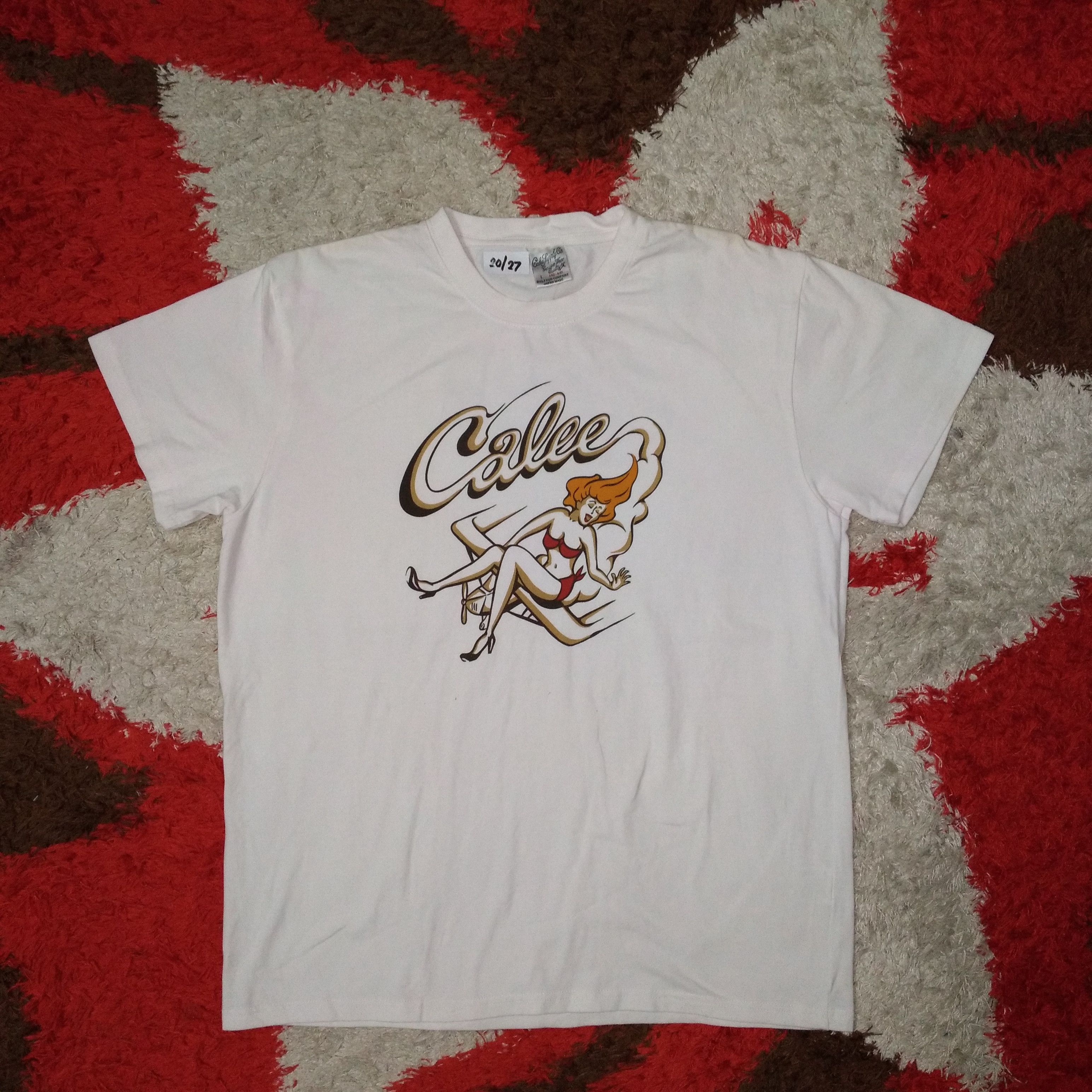 Vintage Japanese Brand Calee Nice Sexy Lady Design
